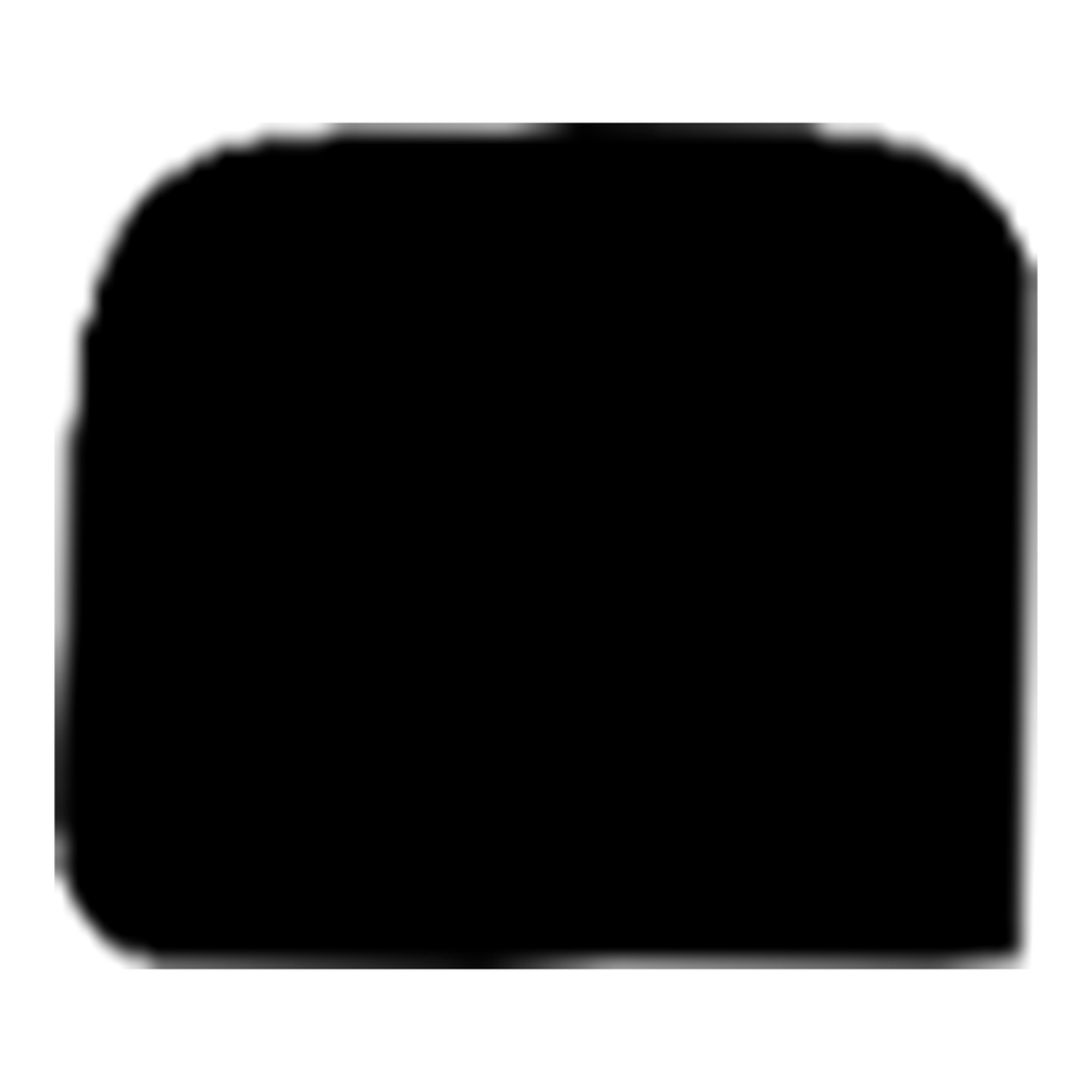 2D shape of the 2013 GMC Sierra Extended Pickup Truck Rear Roll-up, Right precut tint