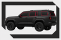 HMU4TINT window outline for 2025-2026 Toyota 4Runner