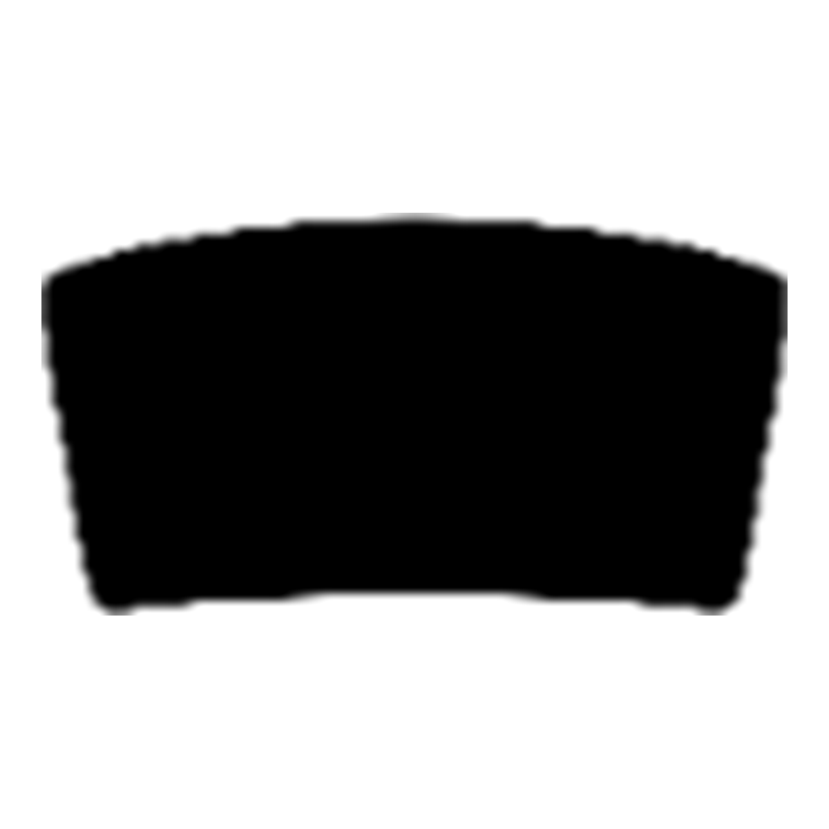 S-Scan pattern shape: Back Glass, 1 piece