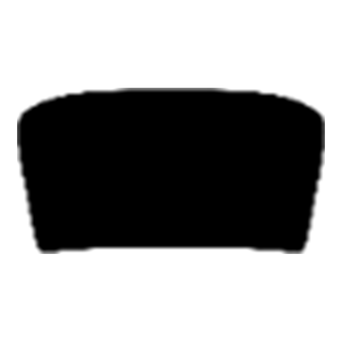 S-Scan pattern shape: Back Glass, 1 piece