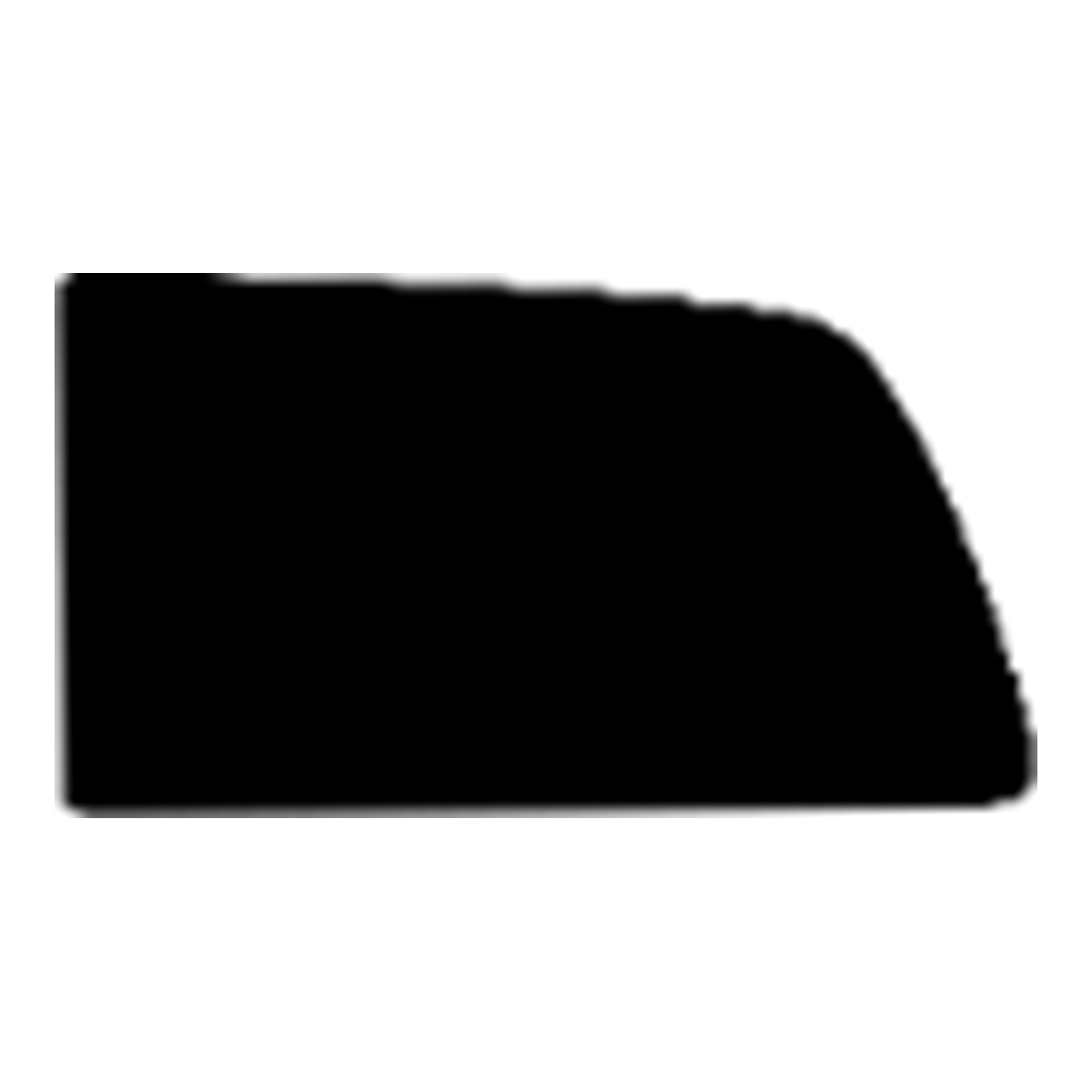 S-Scan pattern shape: Back Glass, 3 piece Slider, Left