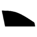 S-Scan pattern shape: Front Roll-up, Left