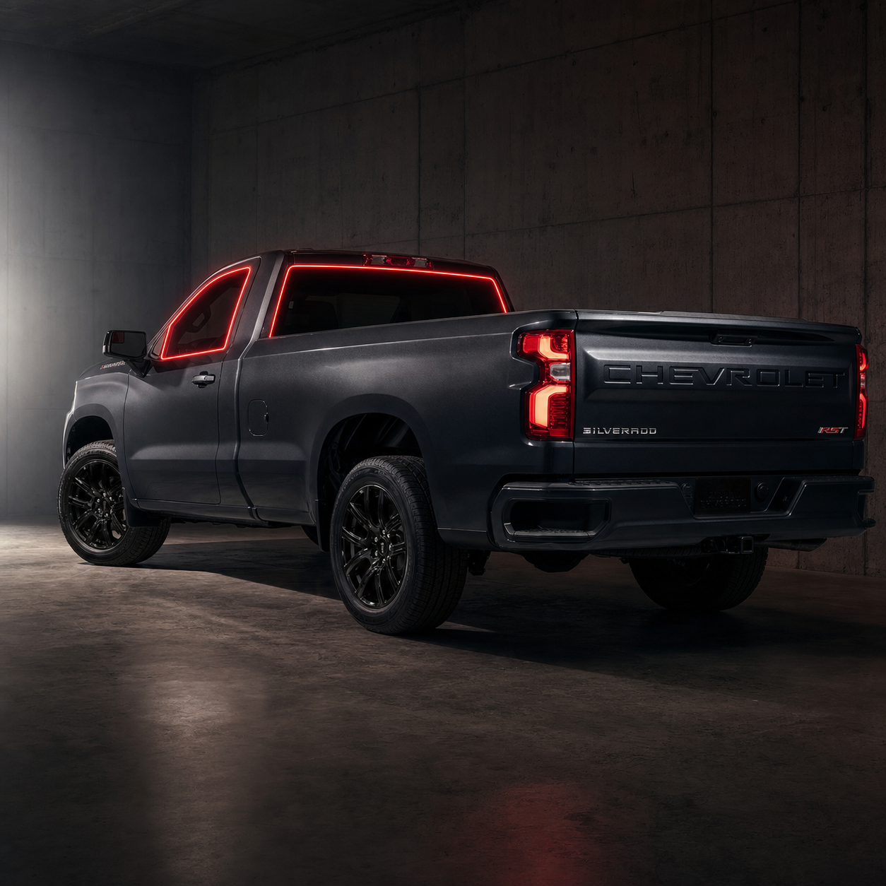 2019-2023 Chevrolet Silverado 1500 Regular Cab (4th Gen T1XX) - HMU4TINT