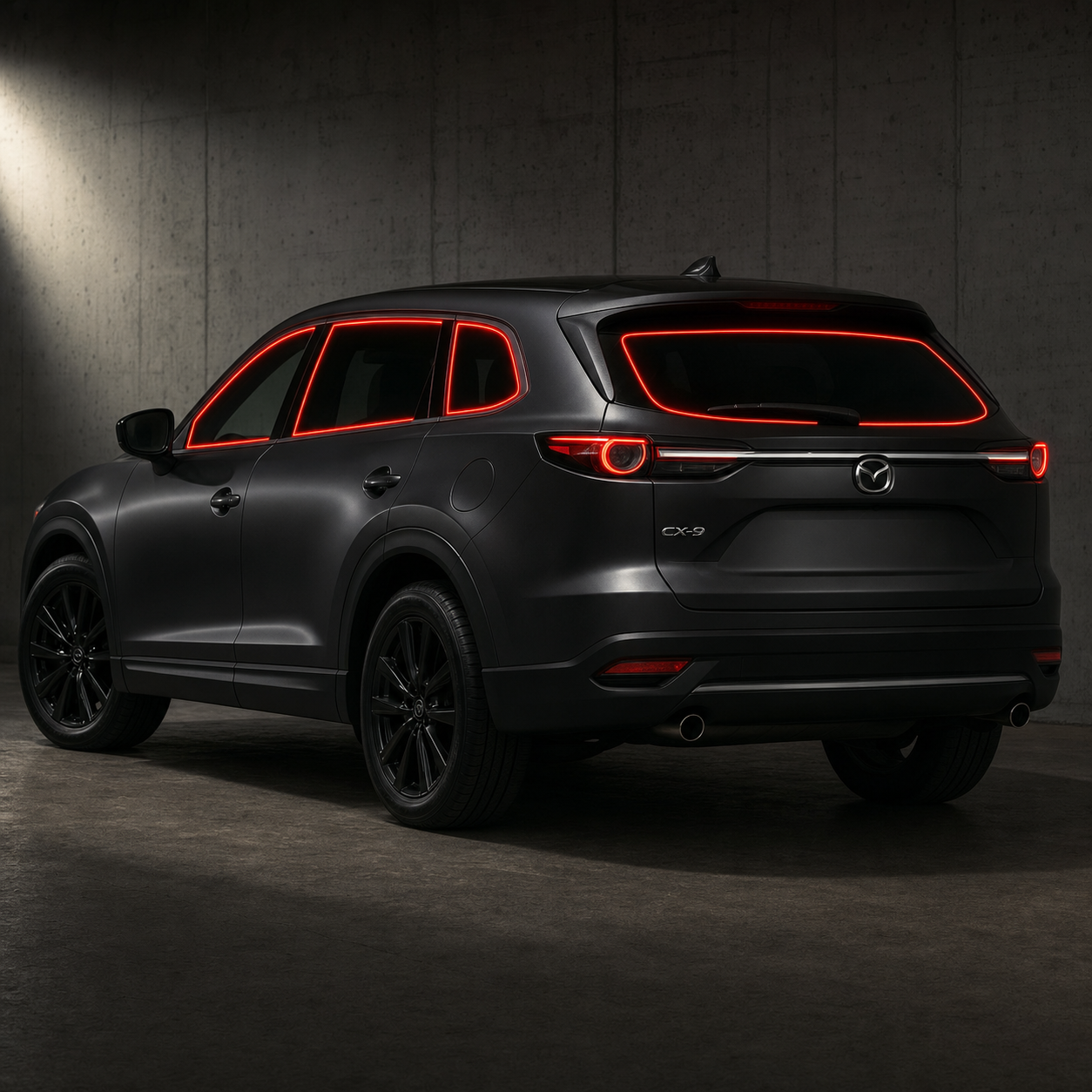 2016-2023 Mazda CX-9 (2nd Gen, KODO Design) - HMU4TINT