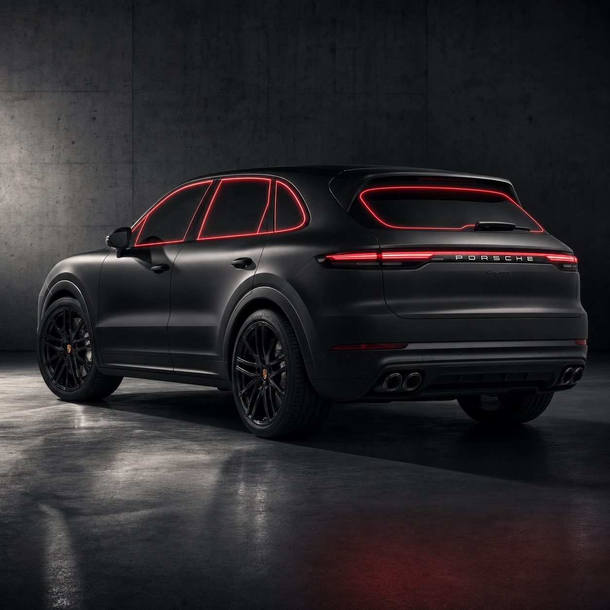 2019-2023 Porsche Cayenne Precut Ceramic Window Tint Kit - HMU4TINT