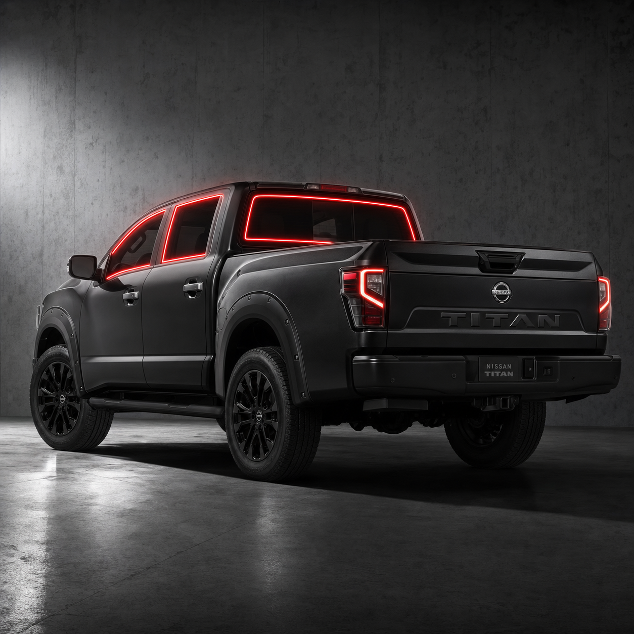 2017-2023 Nissan Titan Crew Cab Precut Ceramic Window Tint Kit - HMU4TINT