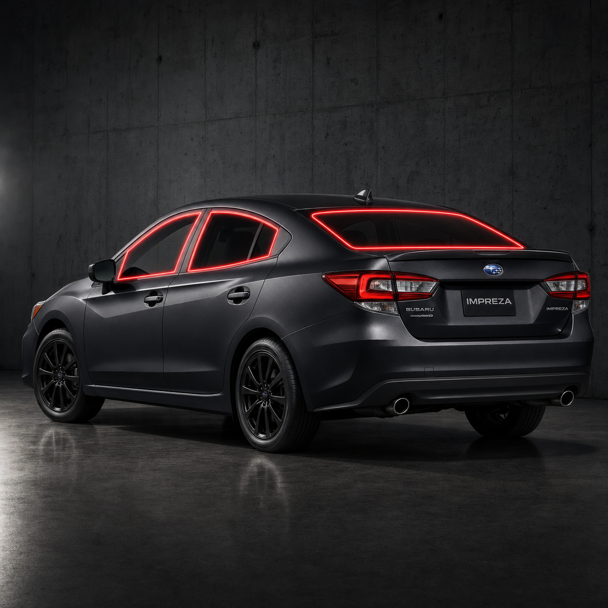 2022-2023 Subaru Impreza Precut Ceramic Window Tint Kit - HMU4TINT