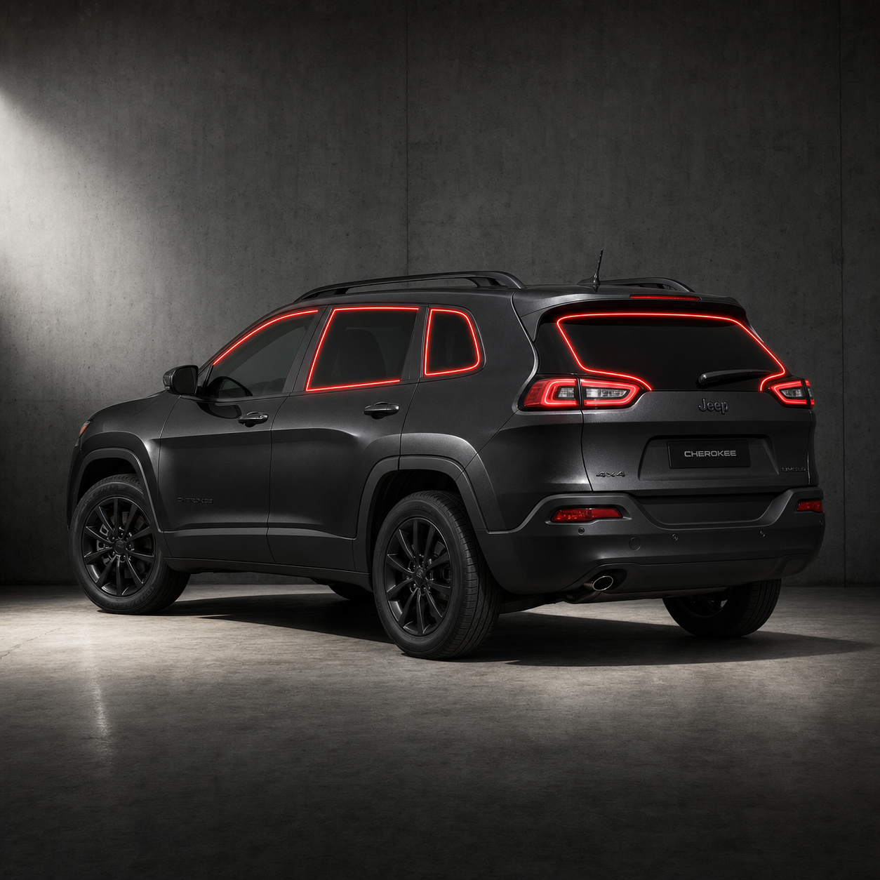 2014-2022 Jeep Cherokee Precut Ceramic Window Tint Kit - HMU4TINT