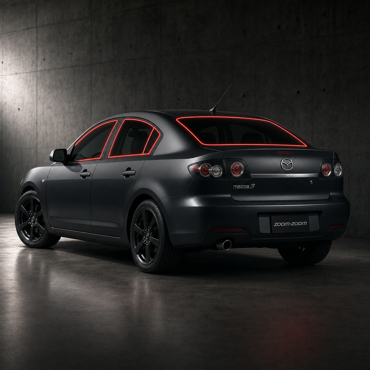 2004-2011 MAZDA MAZDA3 Precut Ceramic Window Tint Kit - HMU4TINT