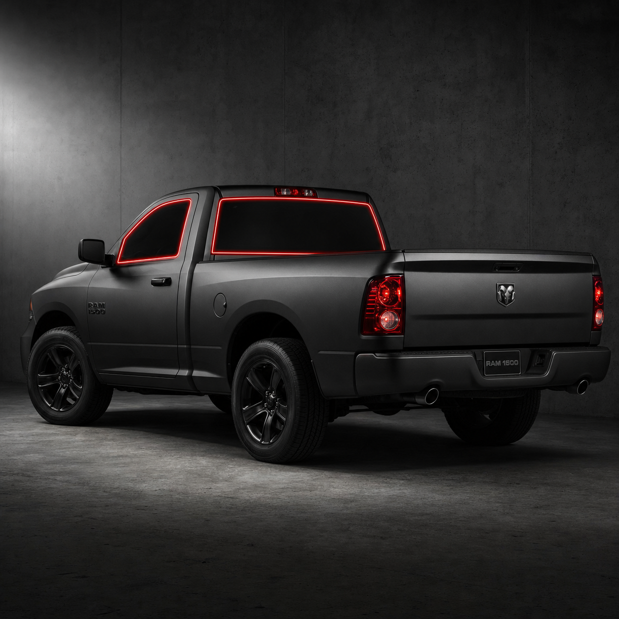2011-2018 Ram 1500 Regular Cab Precut Ceramic Window Tint Kit - HMU4TINT