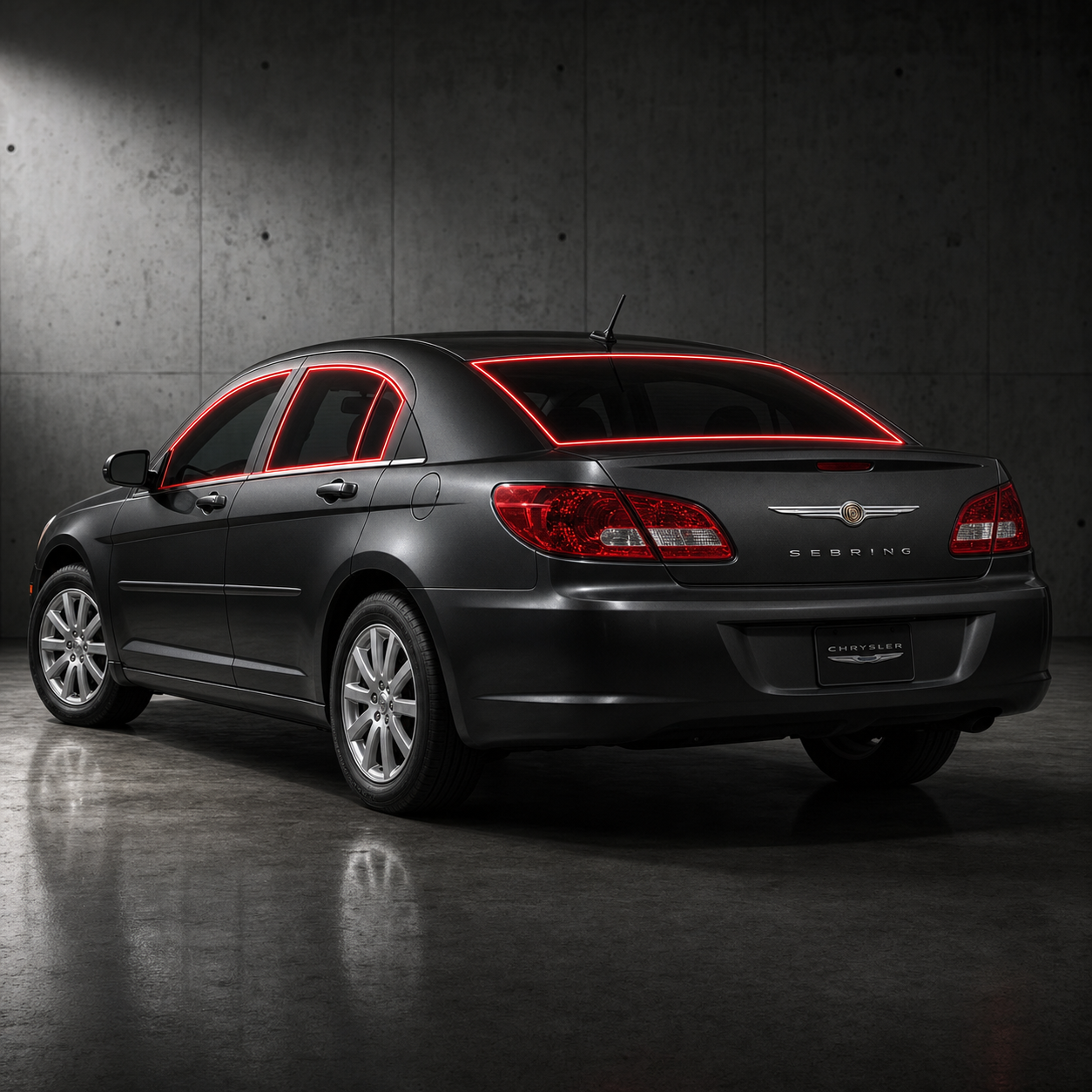 2008-2010 Chrysler Sebring Precut Ceramic Window Tint Kit - HMU4TINT