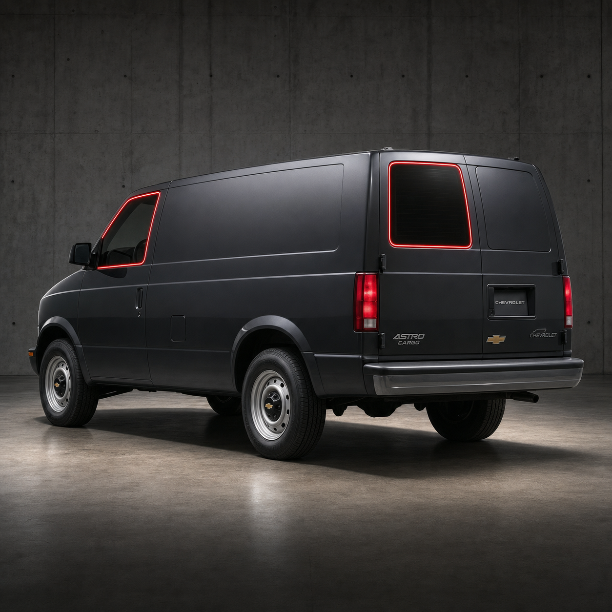 1992-2005 Chevrolet Astro Cargo Precut Ceramic Window Tint Kit - HMU4TINT