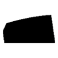 S-Scan pattern shape: Rear Roll-up, Left