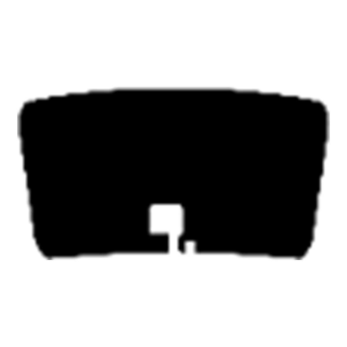 S-Scan pattern shape: Windshield, Internal, 1 Piece, Option 1