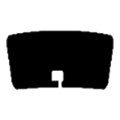 S-Scan pattern shape: Windshield, Internal, 1 Piece, Option 2