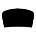 S-Scan pattern shape: Windshield, Internal, 1 piece, Default Outline