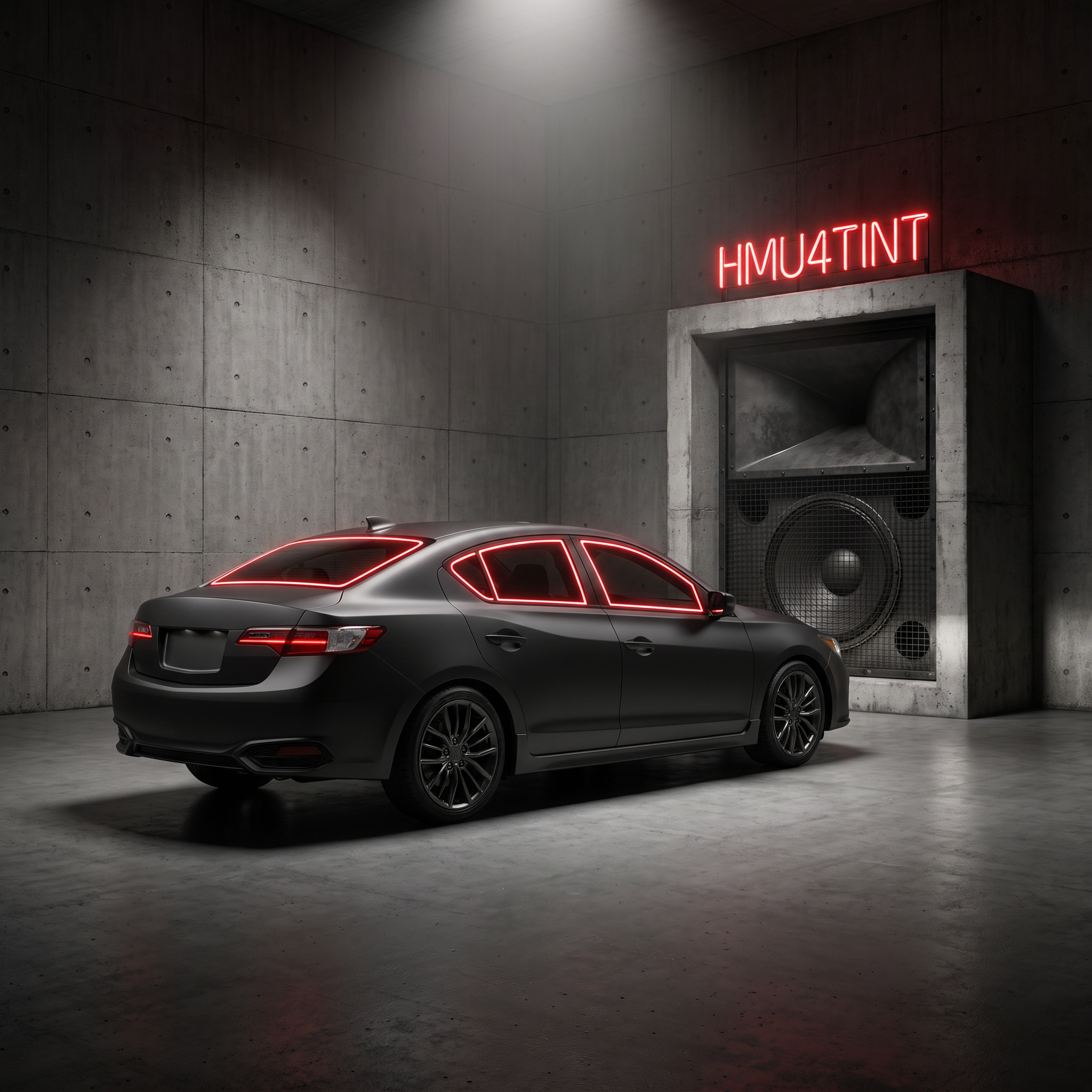 HMU4TINT Precut Ceramic Window Tint Kit for Acura ILX