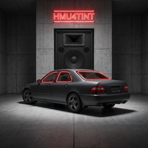HMU4TINT Precut Ceramic Window Tint Kit for 1996-2012 Acura RL