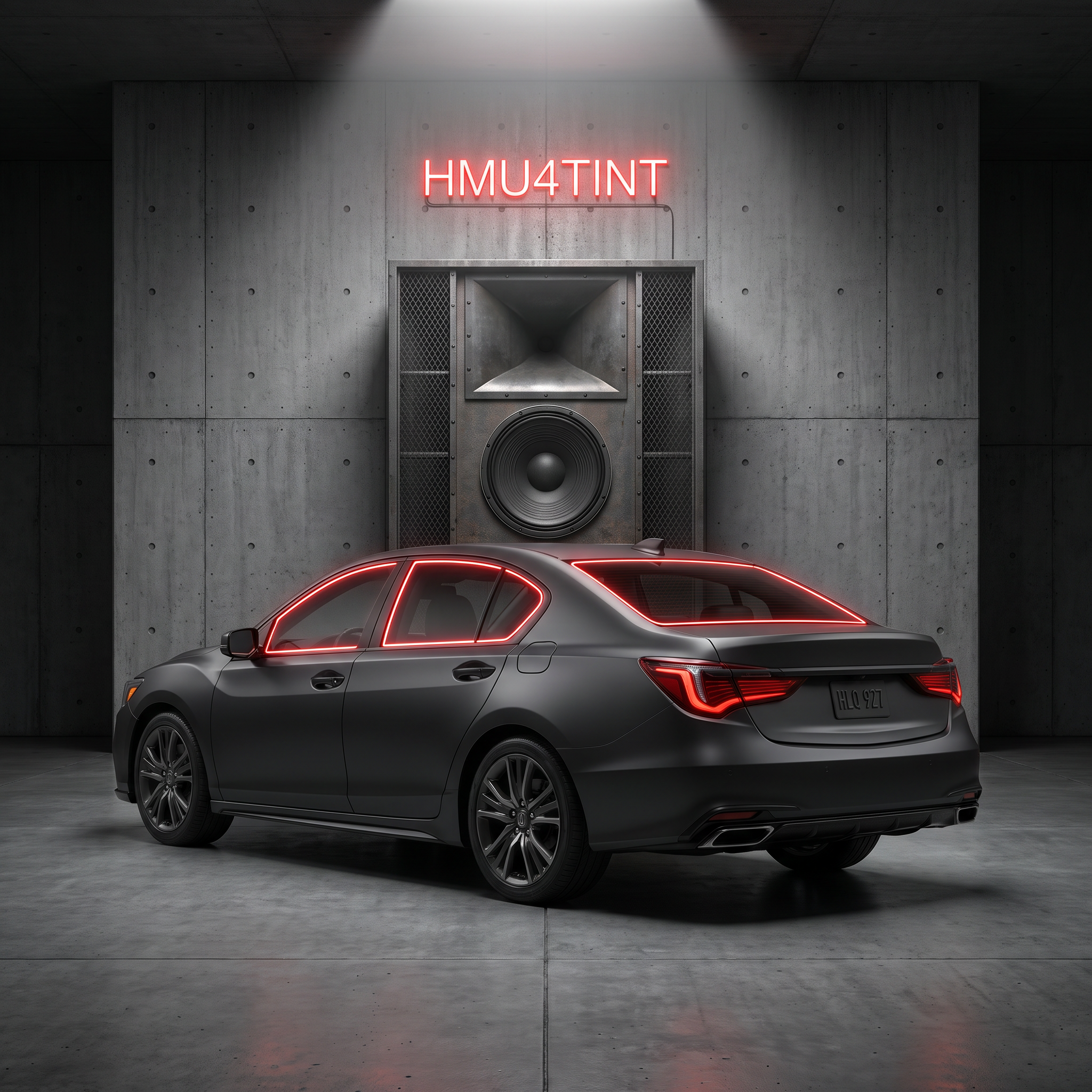 HMU4TINT Precut Ceramic Window Tint Kit for 2016-2020 Acura RLX Sport Hybrid