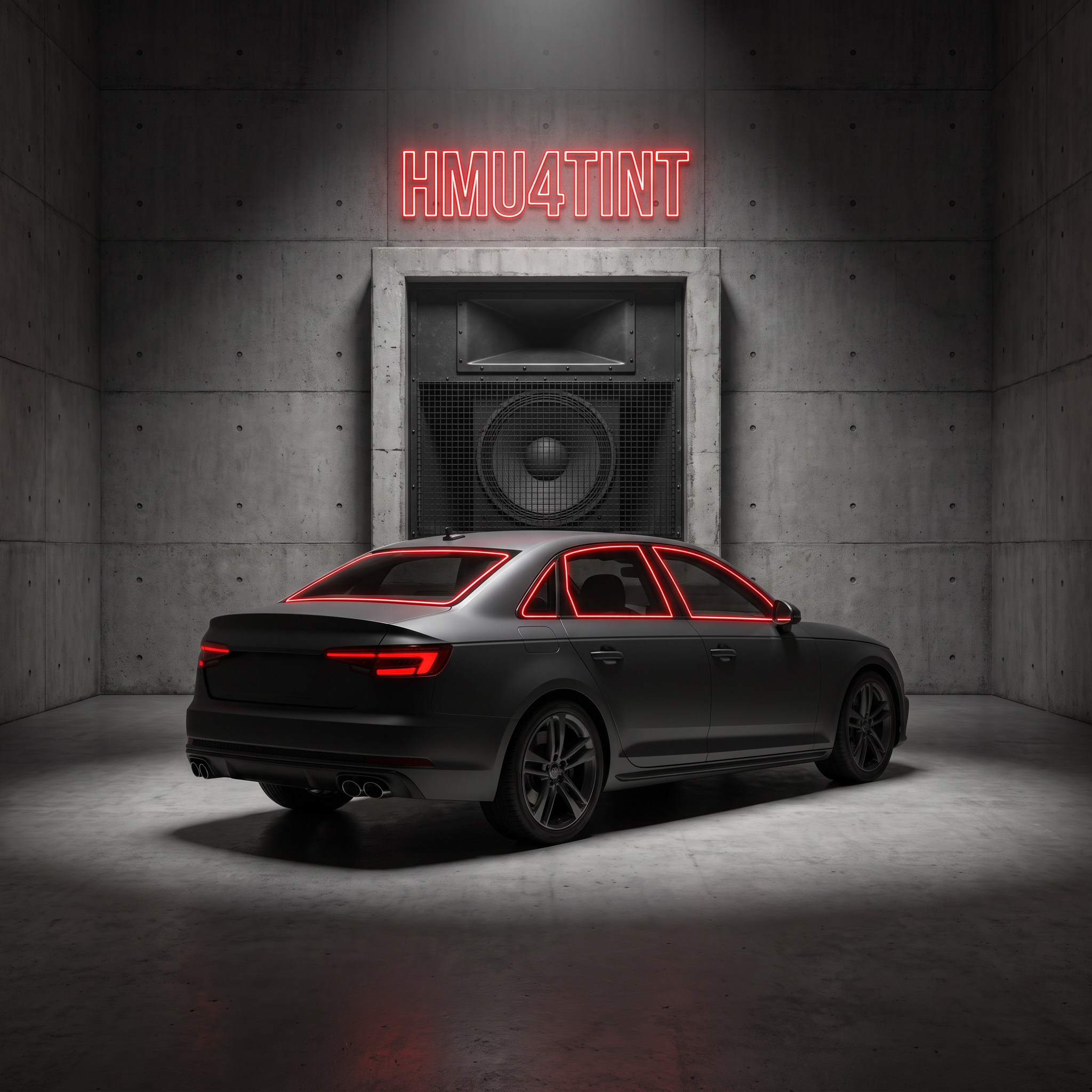 HMU4TINT Precut Ceramic Window Tint Kit for Audi A4