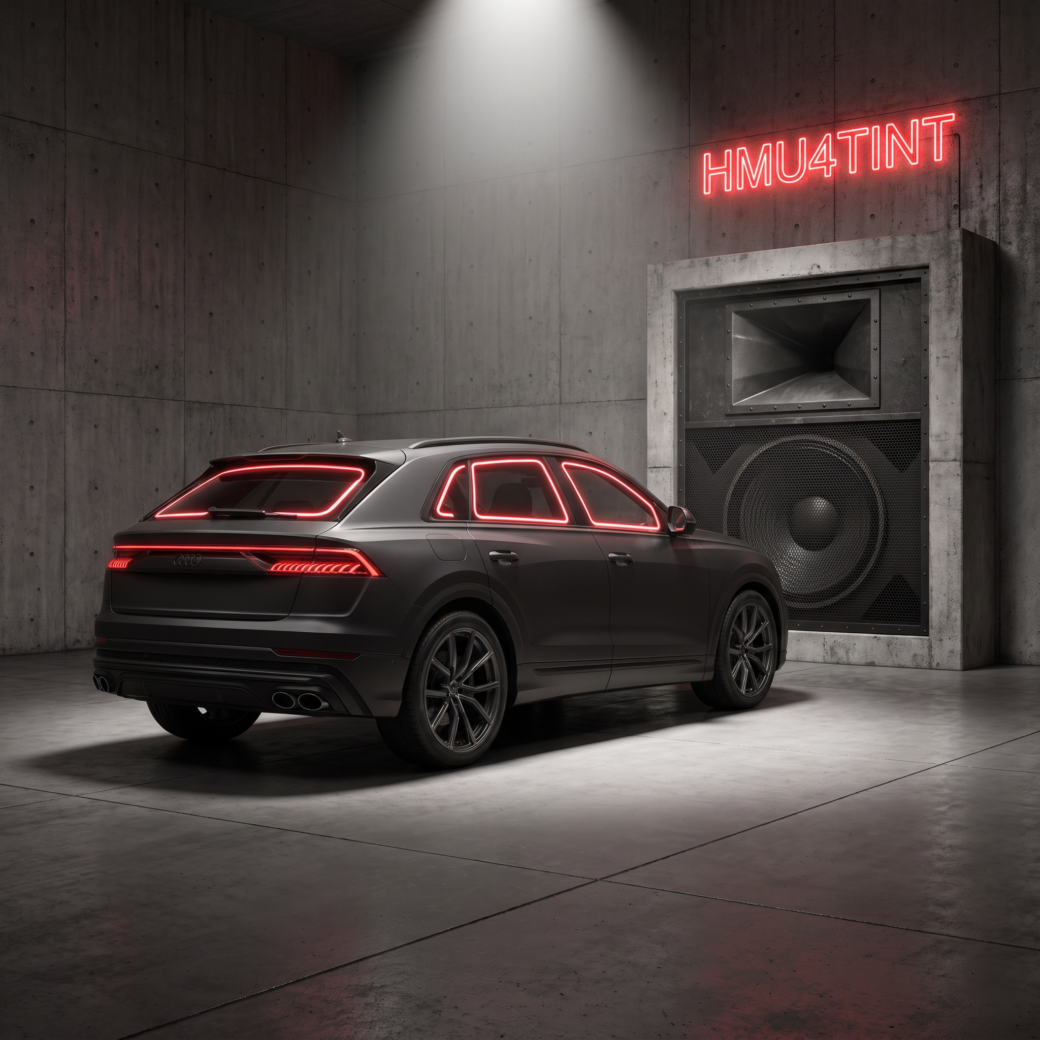 HMU4TINT Precut Ceramic Window Tint Kit for Audi Q8