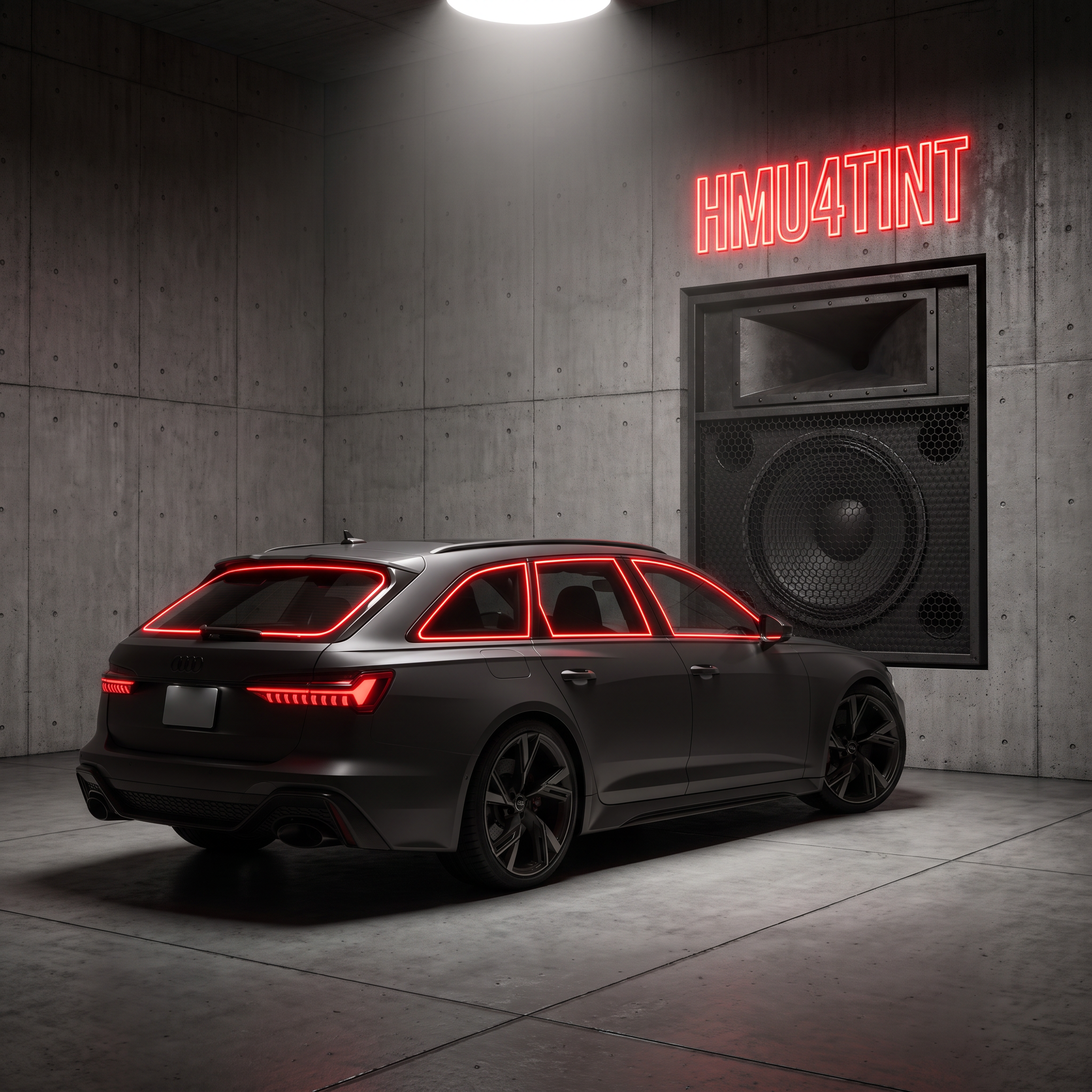 HMU4TINT Precut Ceramic Window Tint Kit for 2021-2023 Audi RS 6