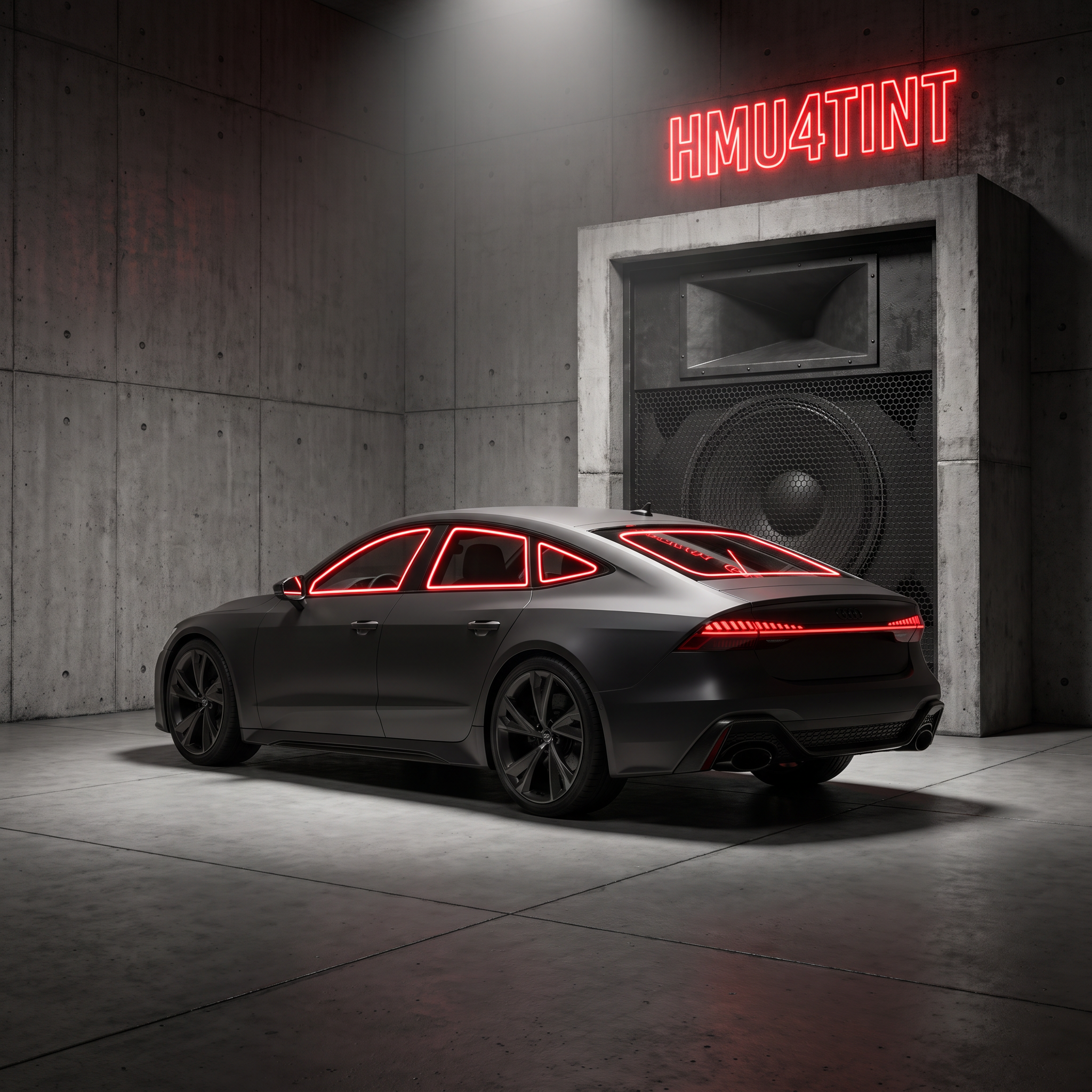 HMU4TINT Precut Ceramic Window Tint Kit for 2021-2023 Audi RS 7