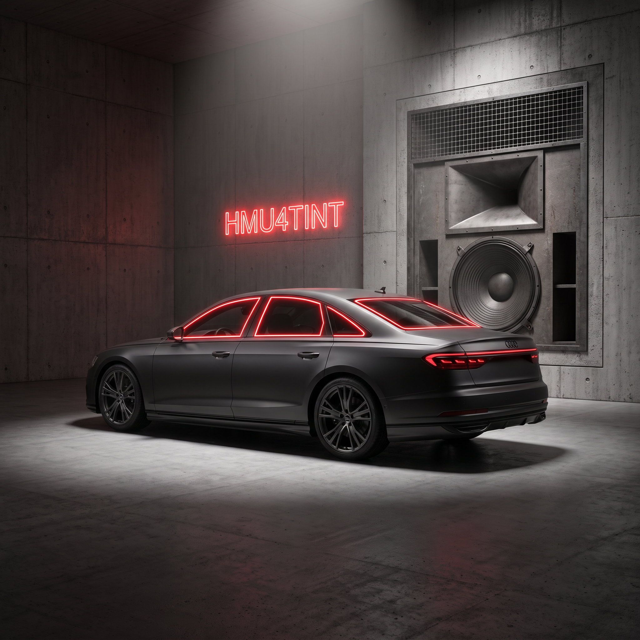 HMU4TINT Precut Ceramic Window Tint Kit for Audi S8