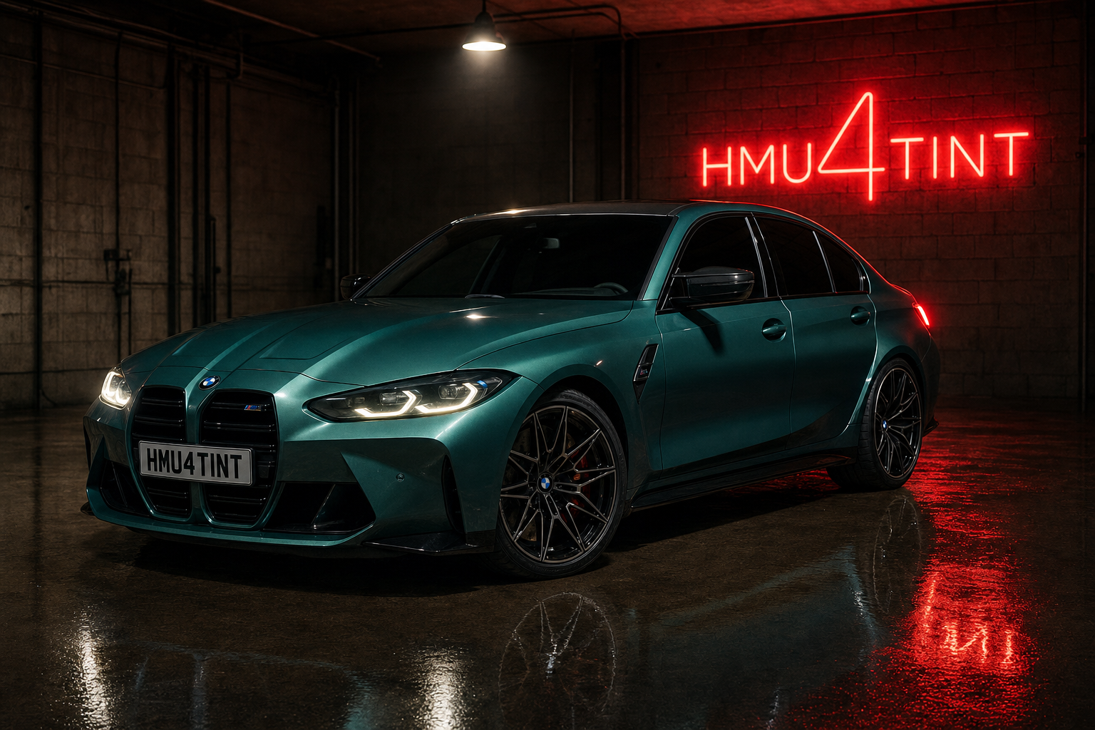HMU4TINT Precut Ceramic Window Tint Kit for 2024-2027 BMW 3 Series and M3 Sedan