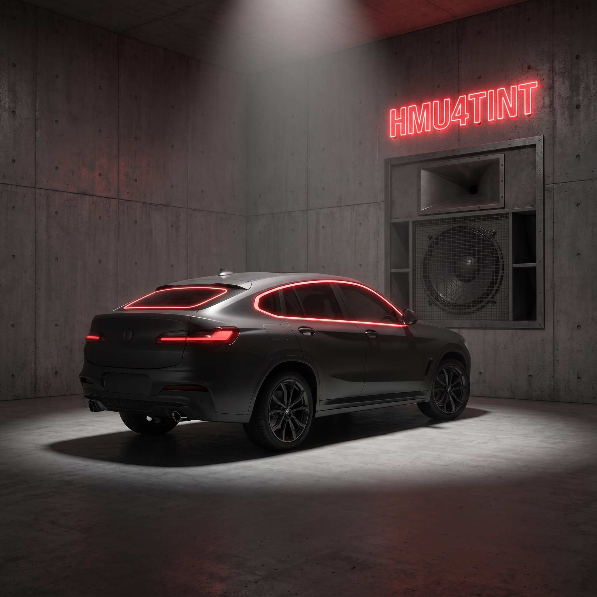 HMU4TINT Precut Ceramic Window Tint Kit for BMW X4