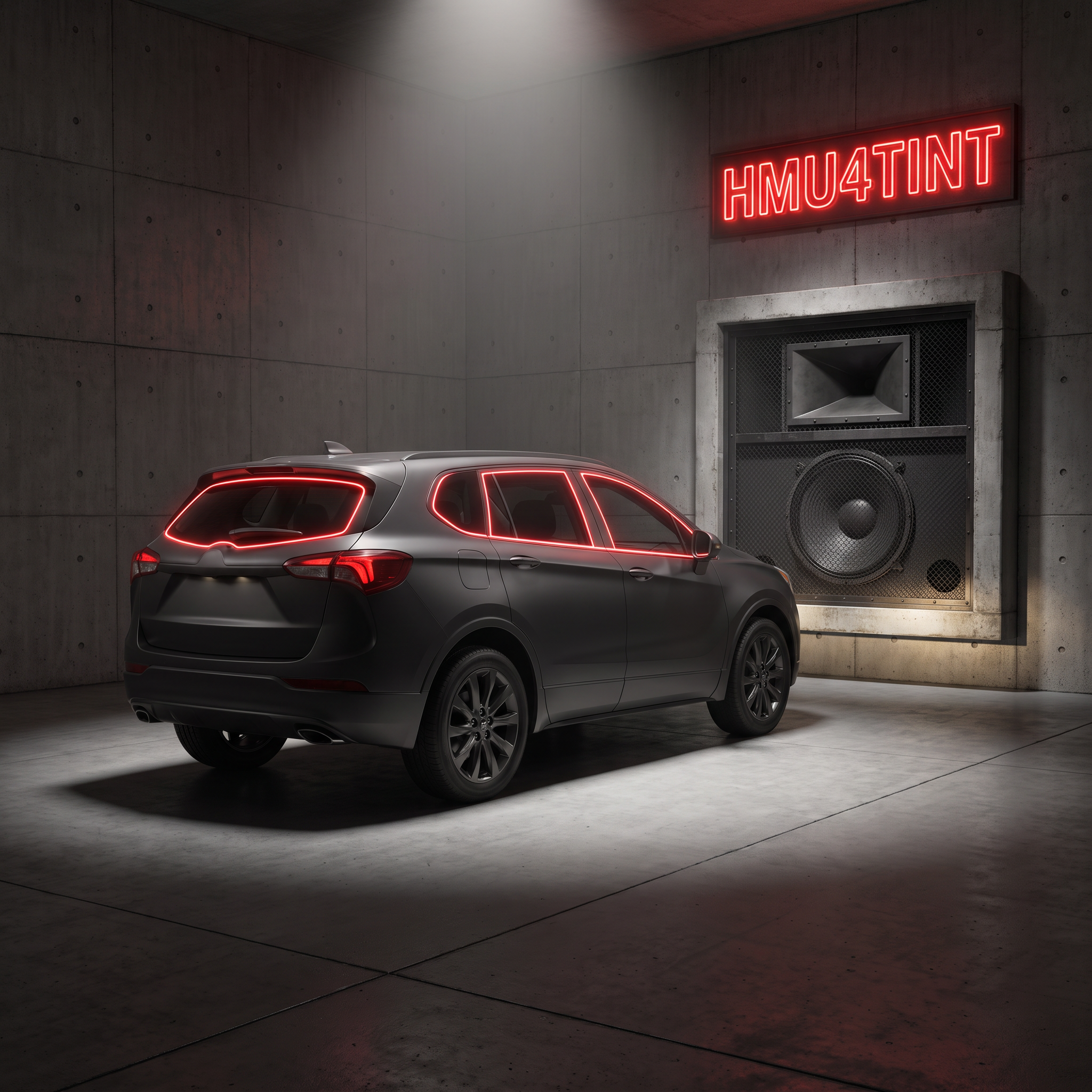 HMU4TINT Precut Ceramic Window Tint Kit for Buick Envision