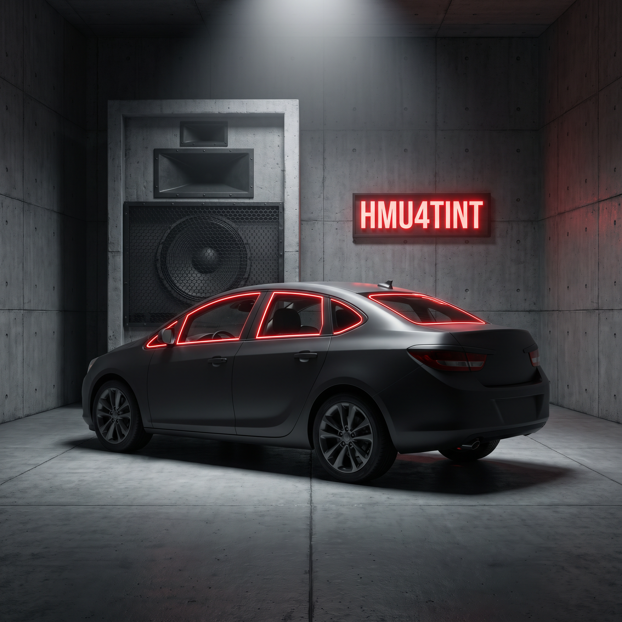 HMU4TINT Precut Ceramic Window Tint Kit for 2012-2017 Buick Verano