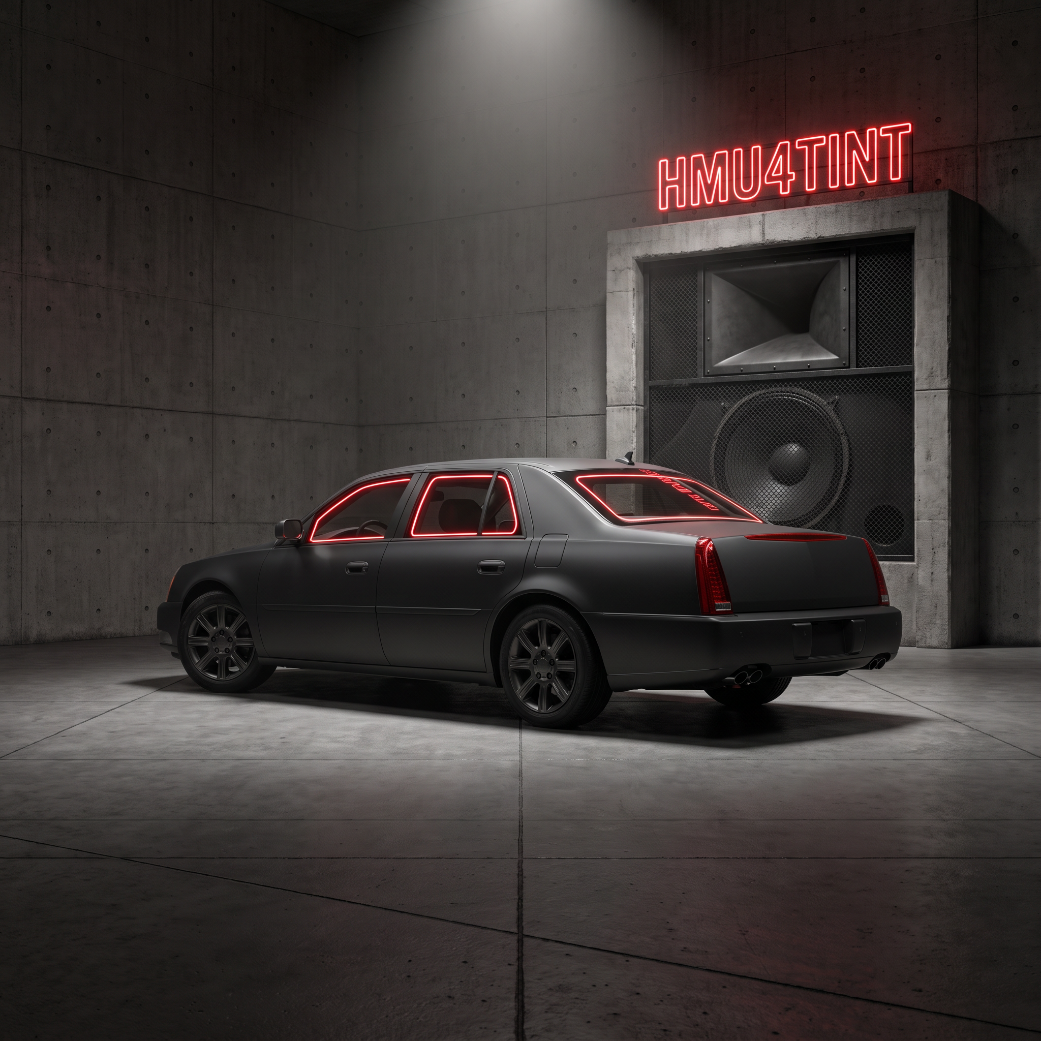 HMU4TINT Precut Ceramic Window Tint Kit for 2006-2011 Cadillac DTS