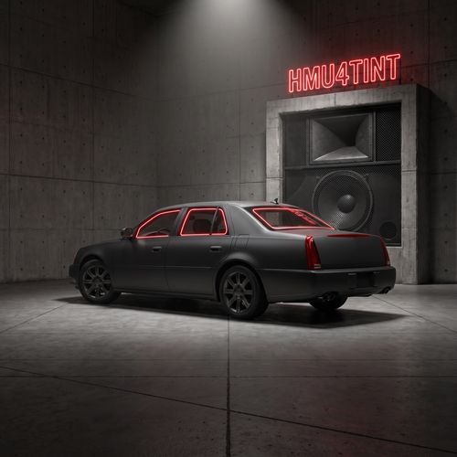 HMU4TINT Precut Ceramic Window Tint Kit for 2006-2011 Cadillac DTS