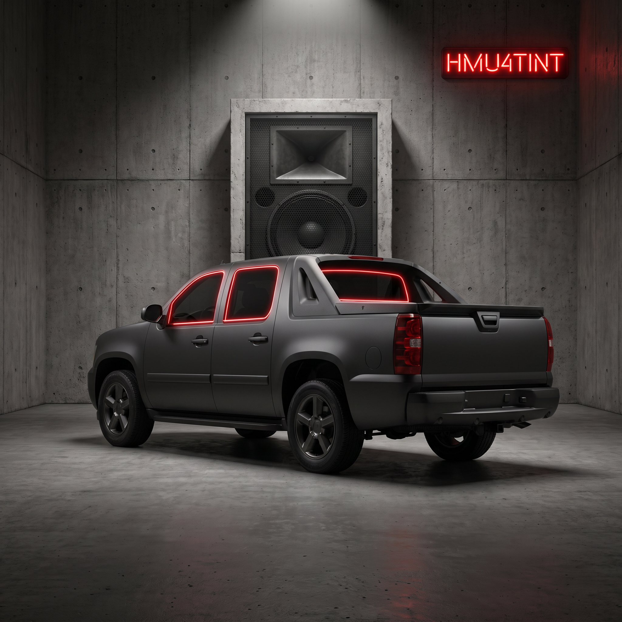 HMU4TINT Precut Ceramic Window Tint Kit for 2008-2013 Chevrolet Avalanche