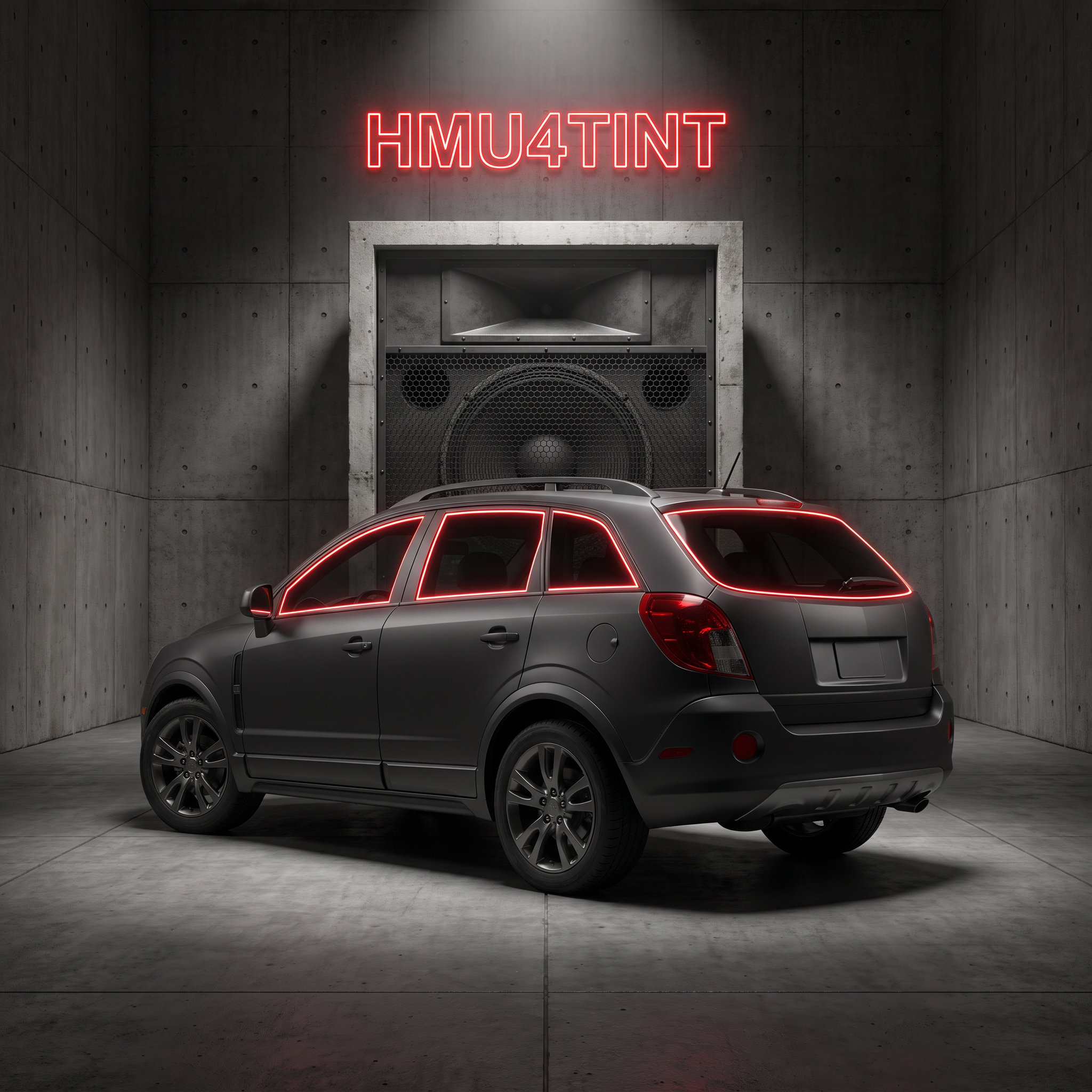 HMU4TINT Precut Ceramic Window Tint Kit for 2012-2015 Chevrolet Captiva Sport