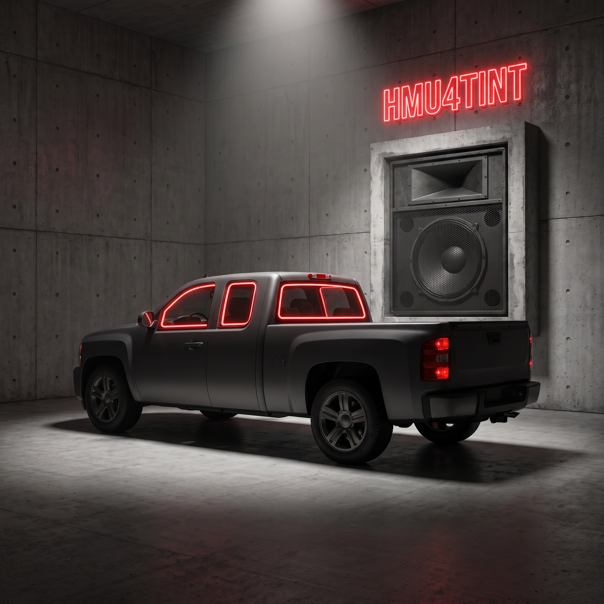 HMU4TINT Precut Ceramic Window Tint Kit for 1999-2013 Chevrolet Silverado 1500 Extended Cab