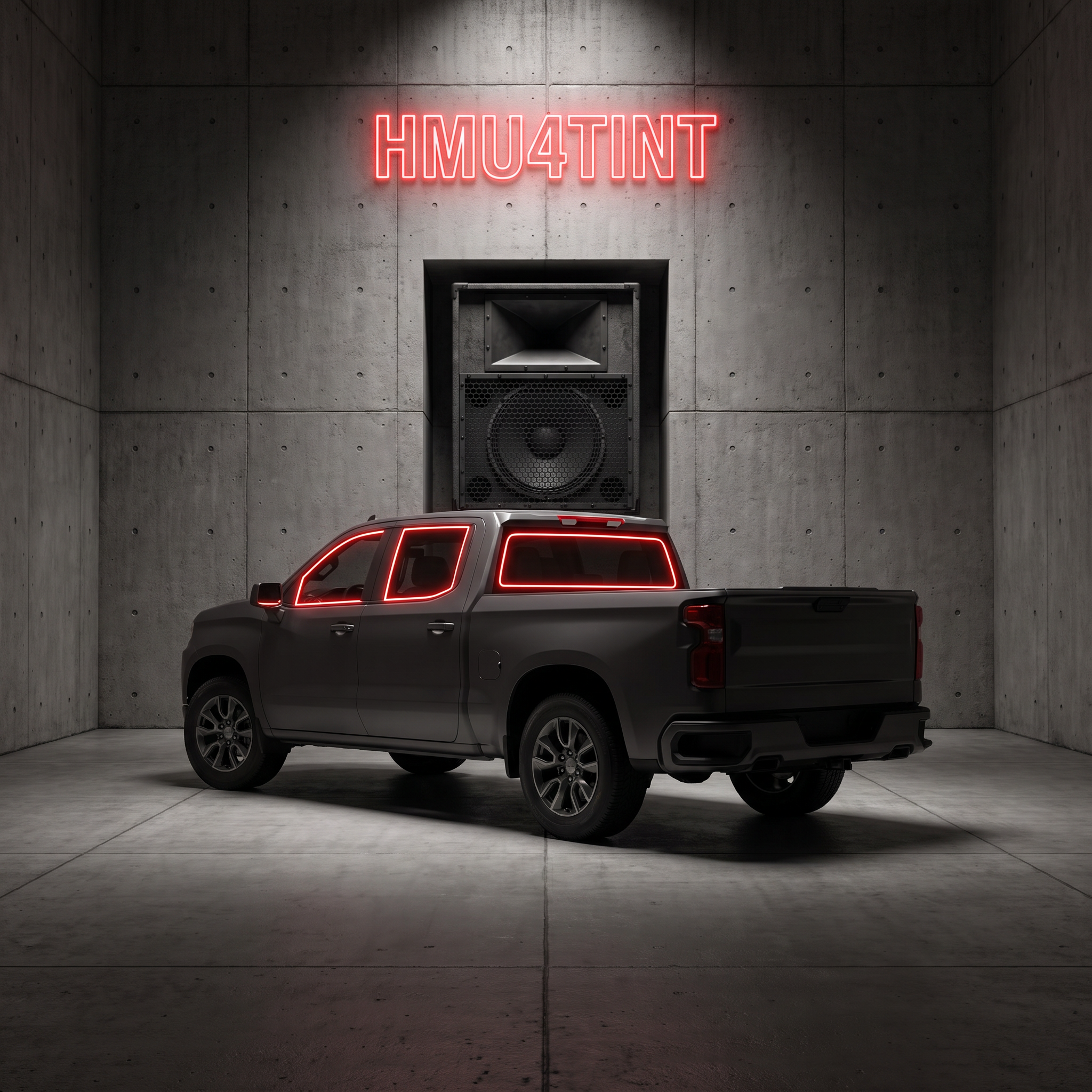 HMU4TINT Precut Ceramic Window Tint Kit for 2022 Chevrolet Silverado 1500 Limited Crew Cab