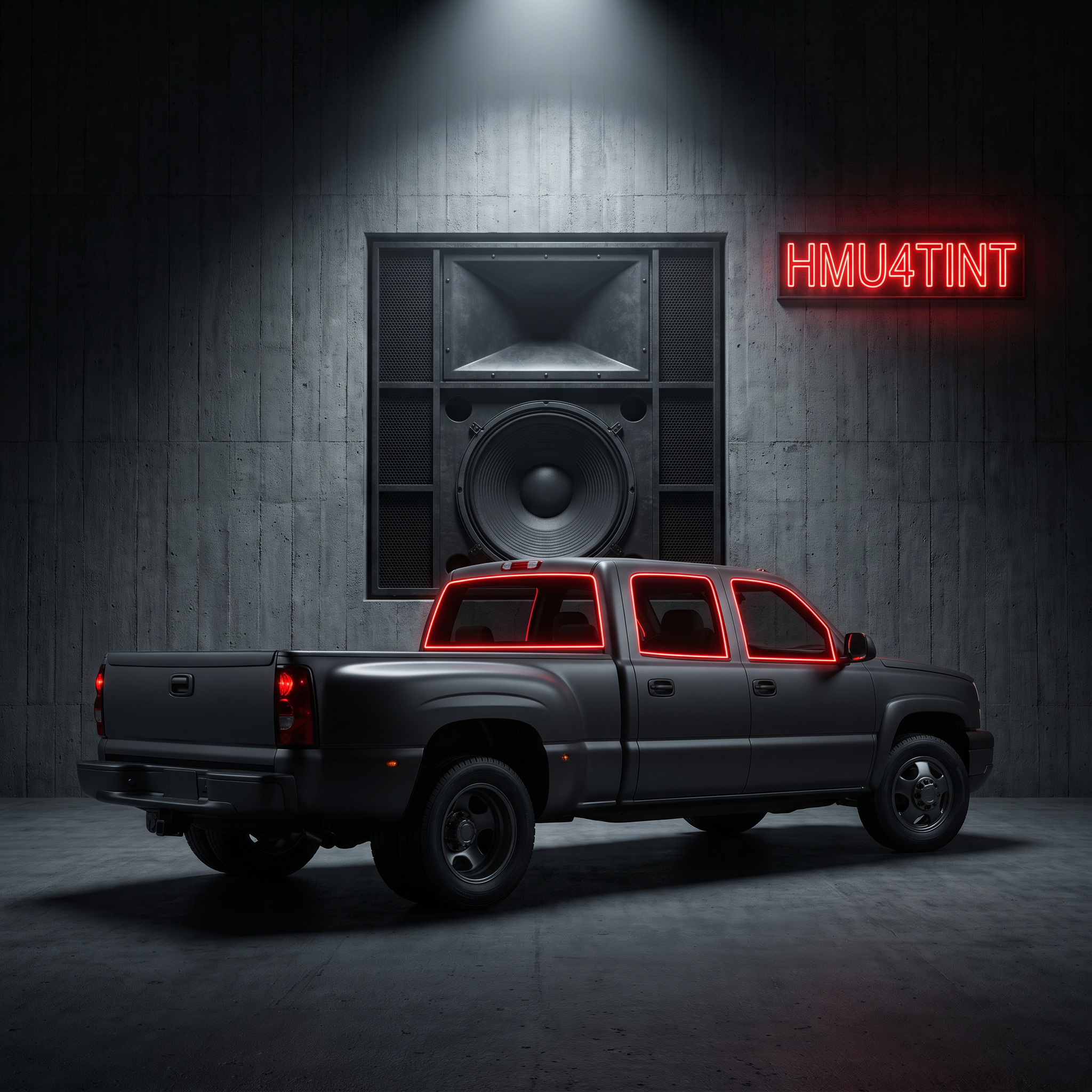 HMU4TINT Precut Ceramic Window Tint Kit for 2001-2006 Chevrolet Silverado 3500 Crew Cab