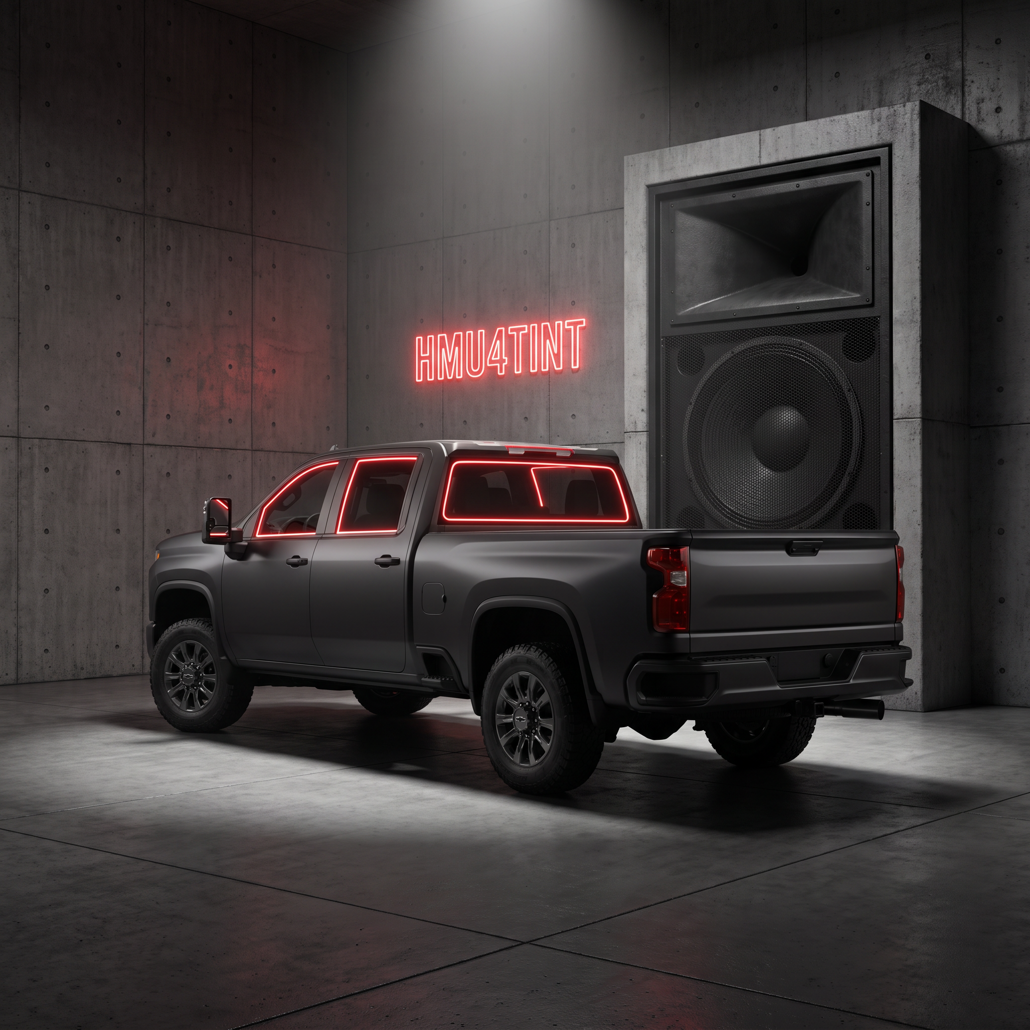 HMU4TINT Precut Ceramic Window Tint Kit for 2021-2022 Chevrolet Silverado 3500 HD Double Cab
