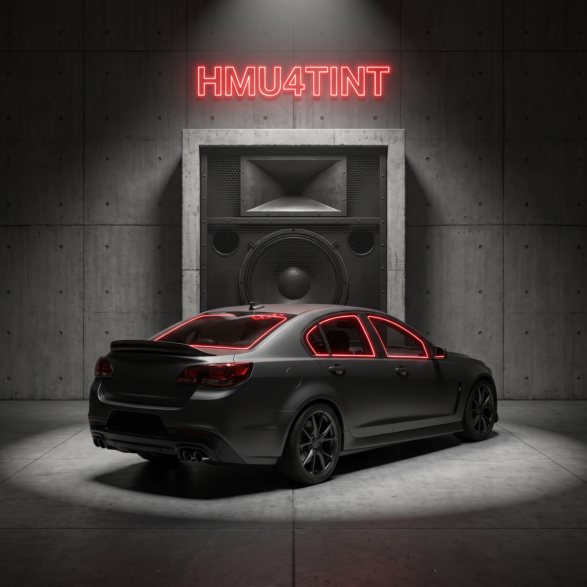 HMU4TINT Precut Ceramic Window Tint Kit for 2014-2017 Chevrolet SS