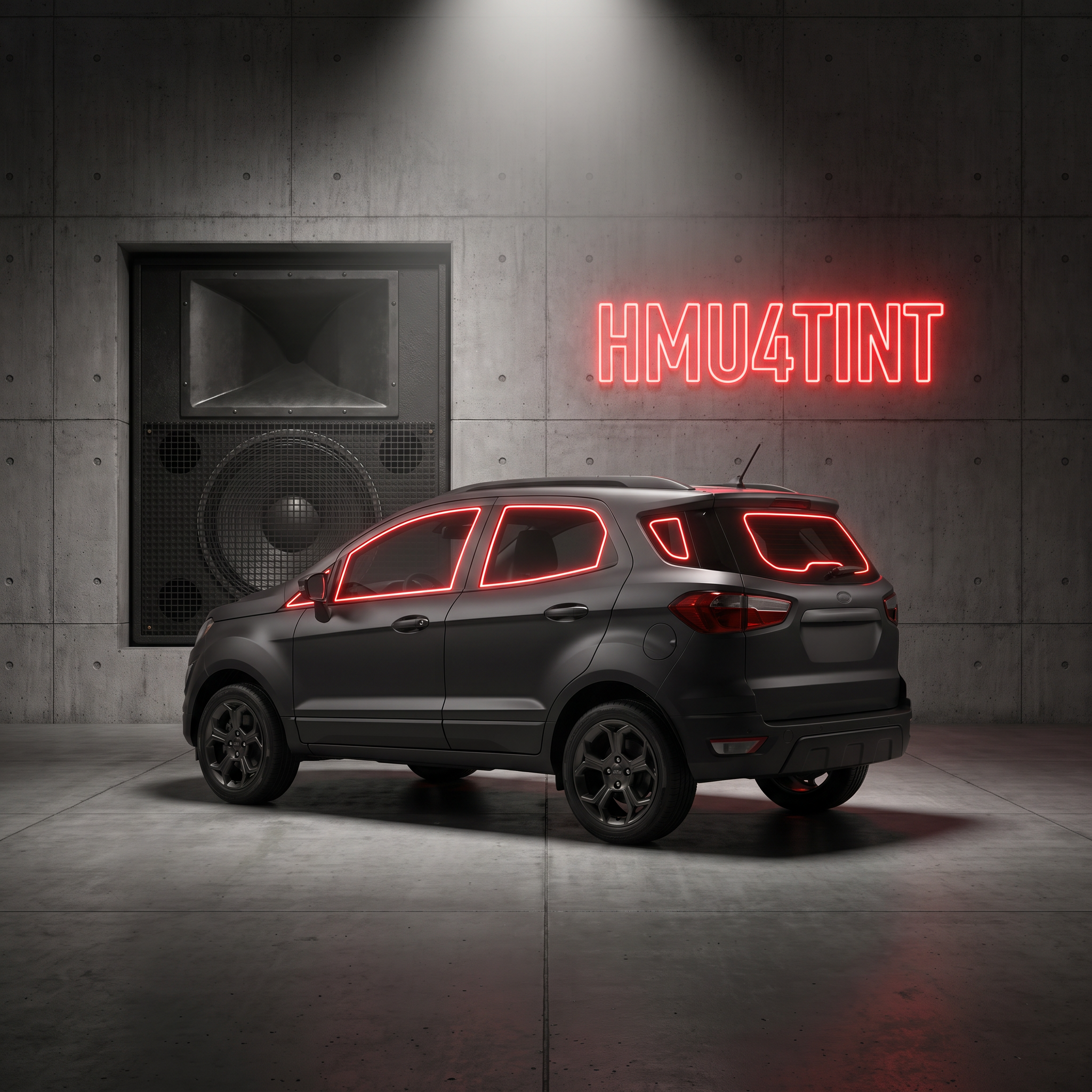 HMU4TINT Precut Ceramic Window Tint Kit for 2018-2022 Ford EcoSport