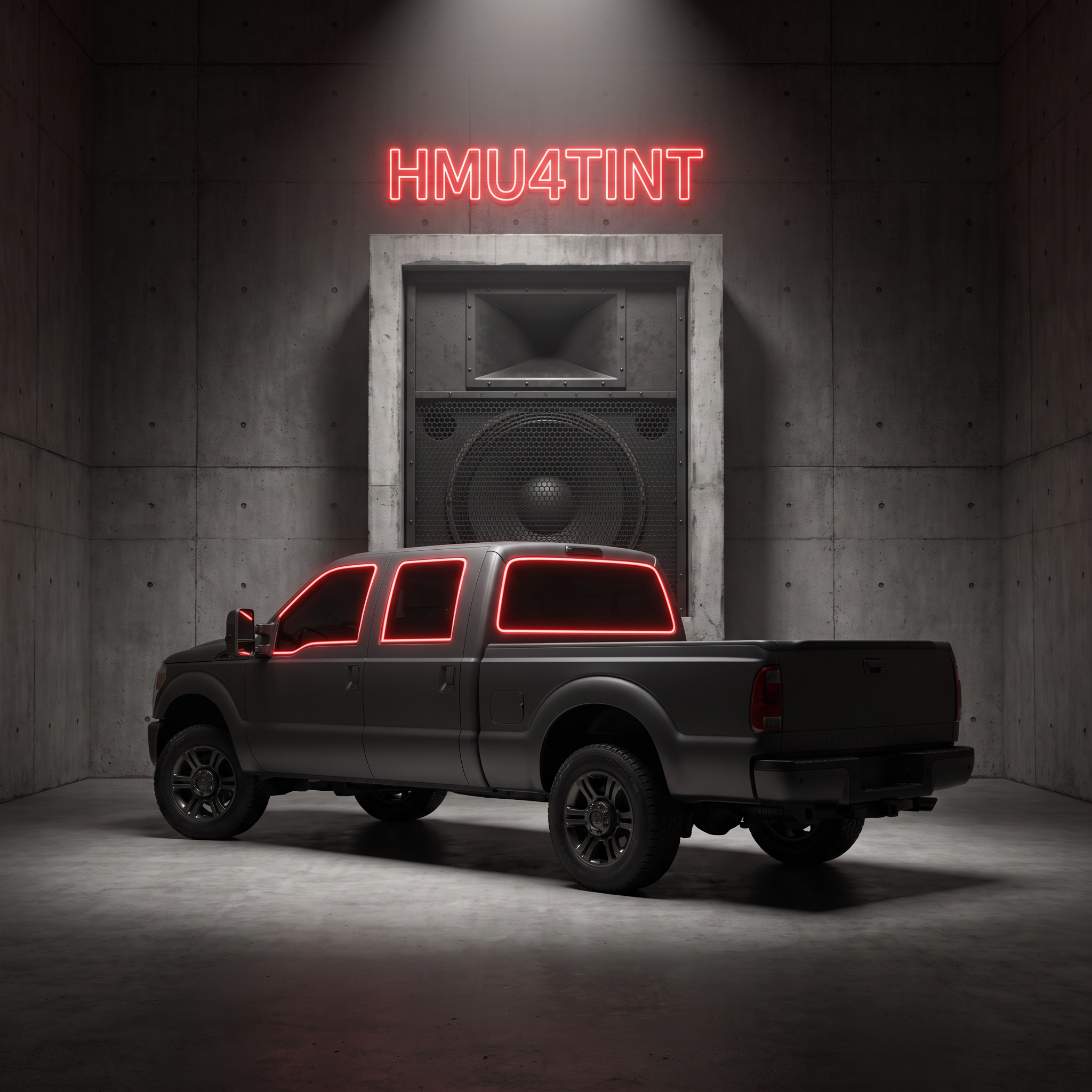 HMU4TINT Precut Ceramic Window Tint Kit for Ford F350 Super Duty Crew Cab