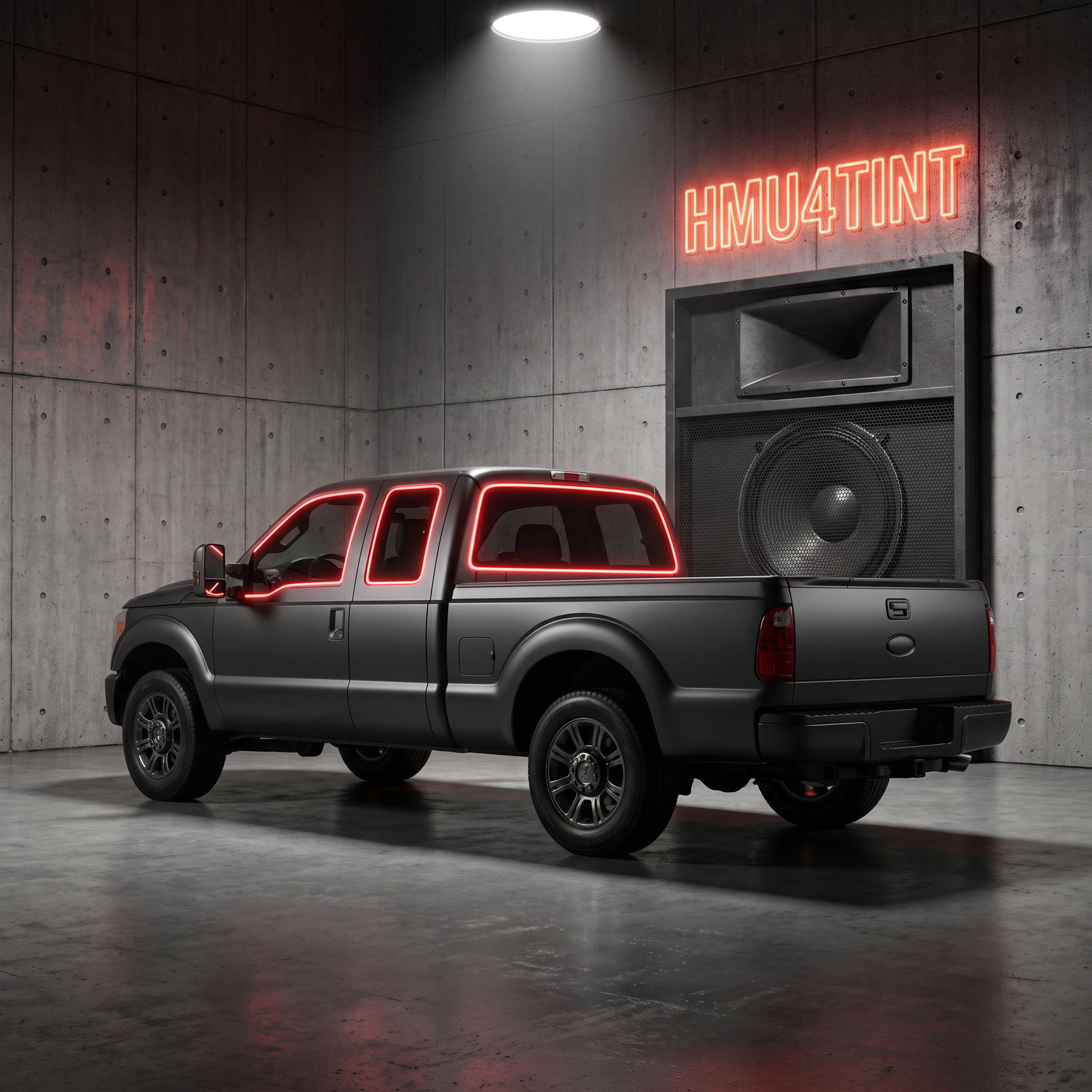 HMU4TINT Precut Ceramic Window Tint Kit for Ford F350 Super Duty Super Cab
