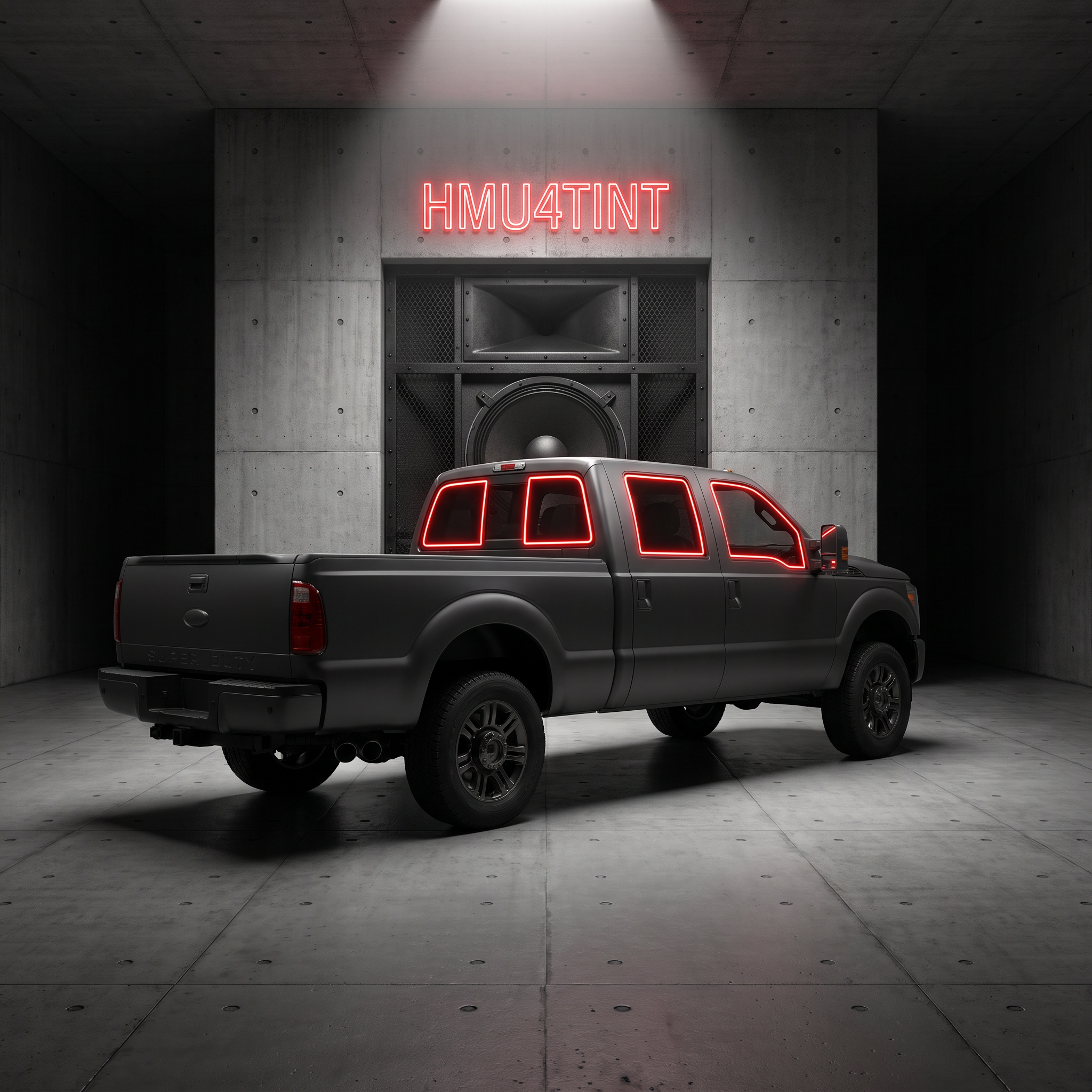 HMU4TINT Precut Ceramic Window Tint Kit for Ford F450 Super Duty Crew Cab