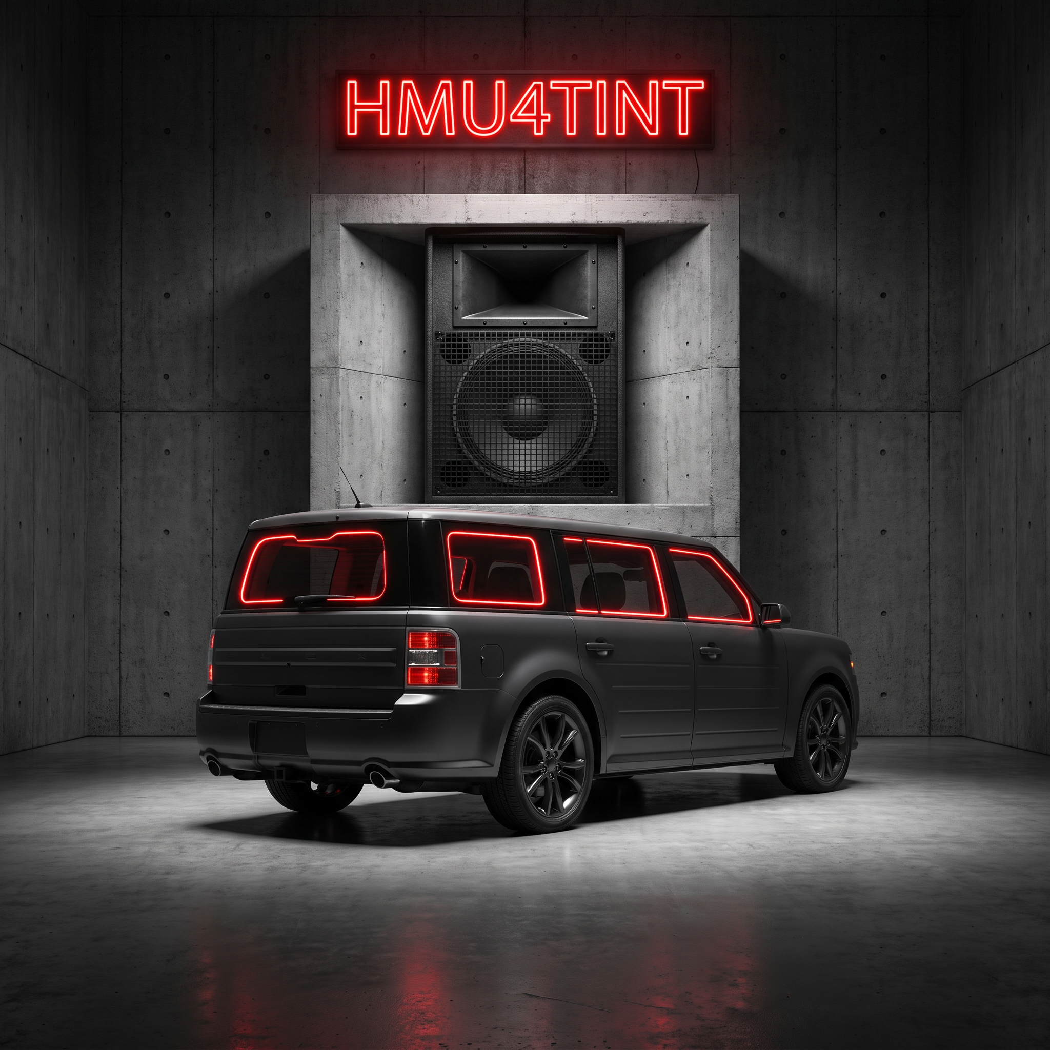HMU4TINT Precut Ceramic Window Tint Kit for 2009-2019 Ford Flex