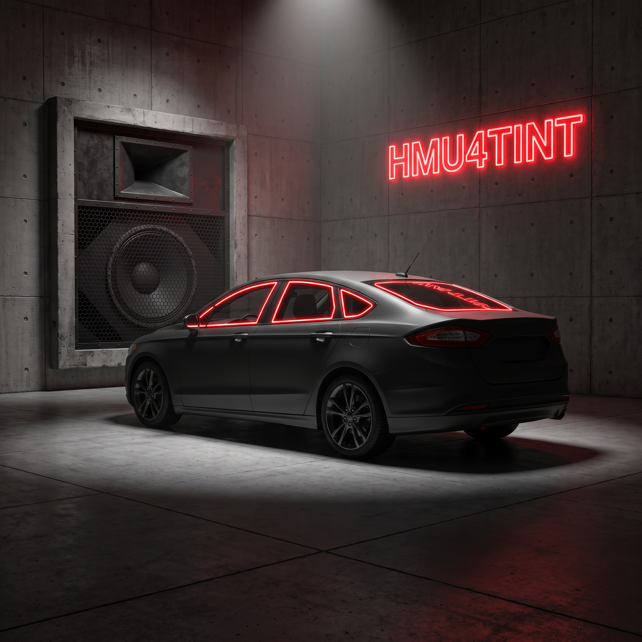 HMU4TINT Precut Ceramic Window Tint Kit for 2013-2019 Ford Fusion Energi