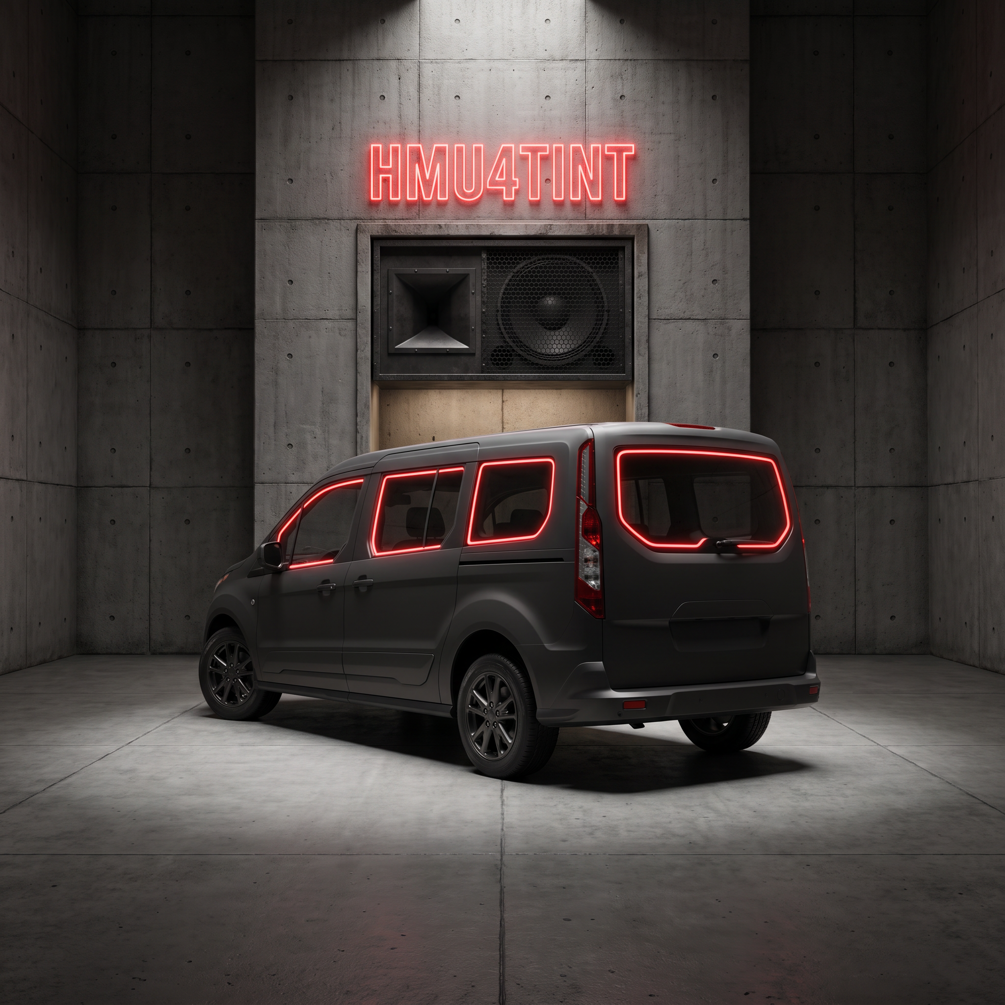 HMU4TINT Precut Ceramic Window Tint Kit for 2020-2023 Ford Transit Connect Passenger Wagon