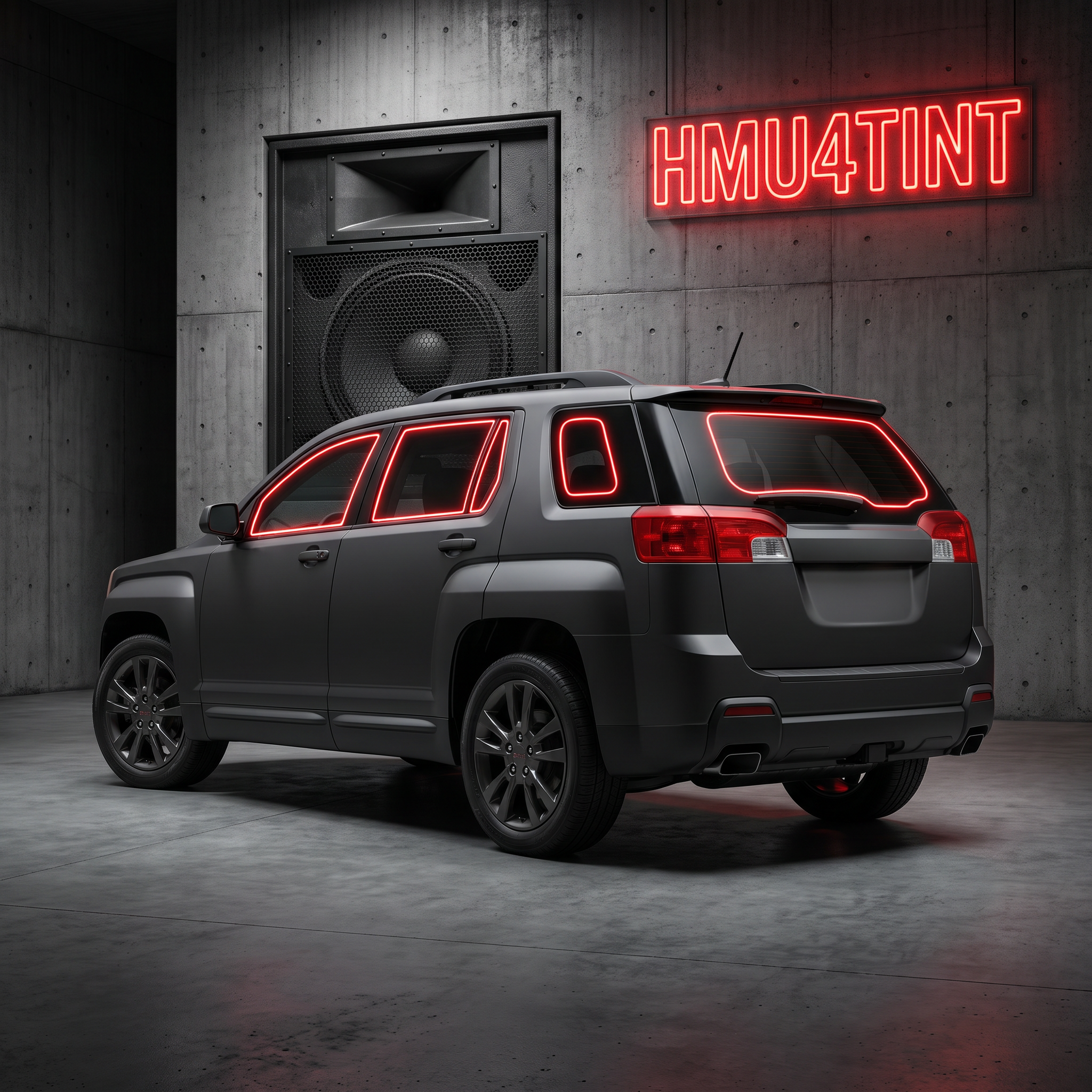 HMU4TINT Precut Ceramic Window Tint Kit for GMC Terrain