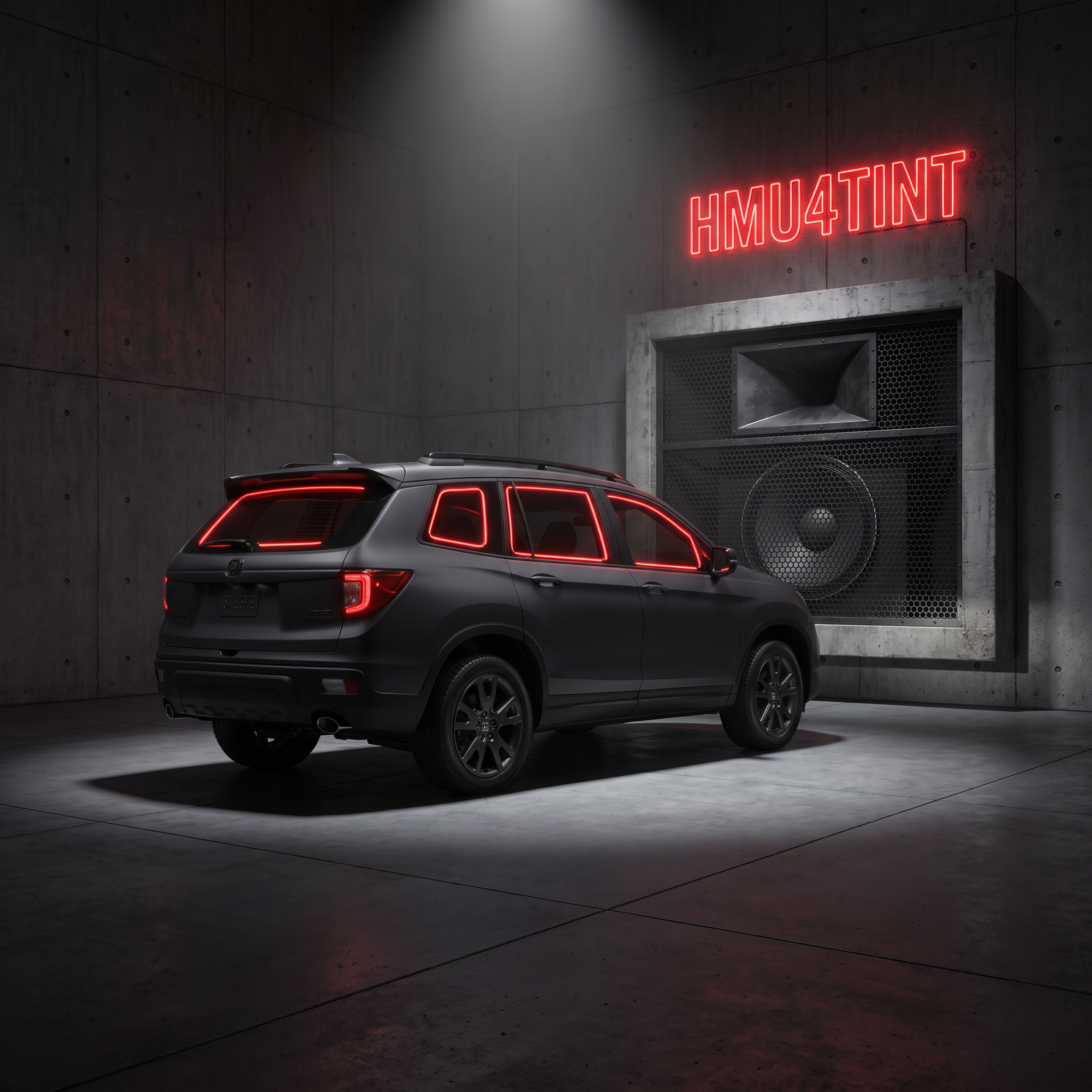 HMU4TINT Precut Ceramic Window Tint Kit for Honda Passport
